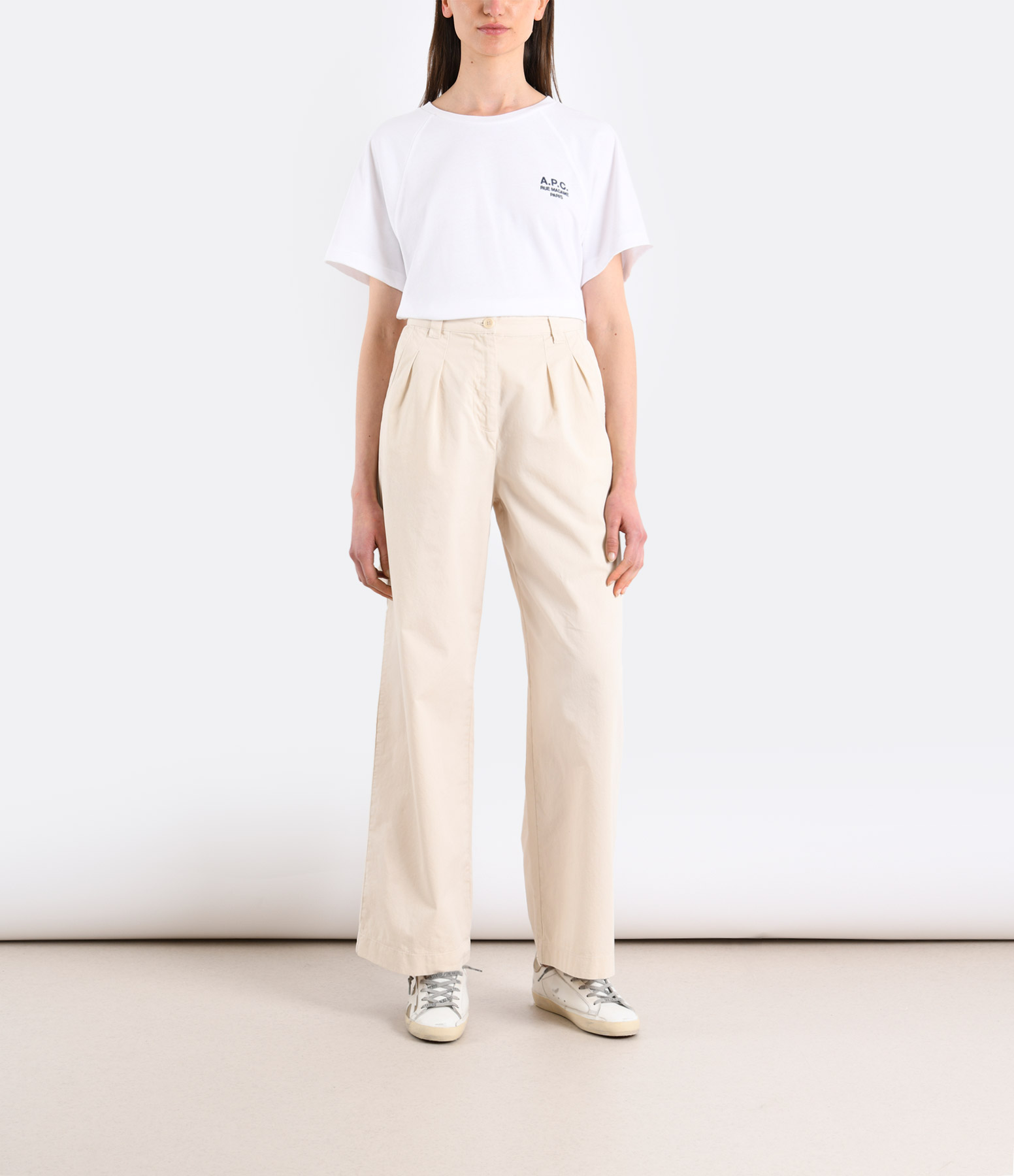 Tressie Trousers in Ecru