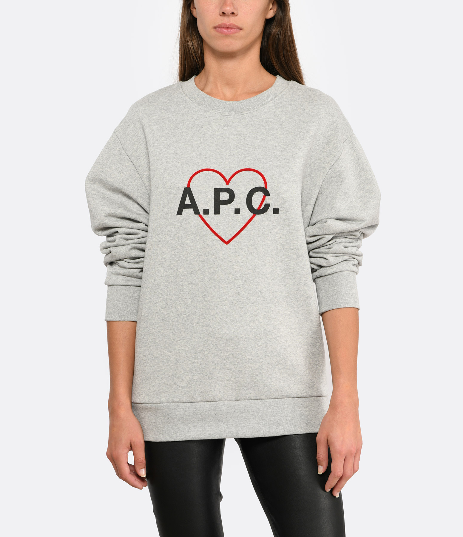 Leon Heather Grey Sweatshirt