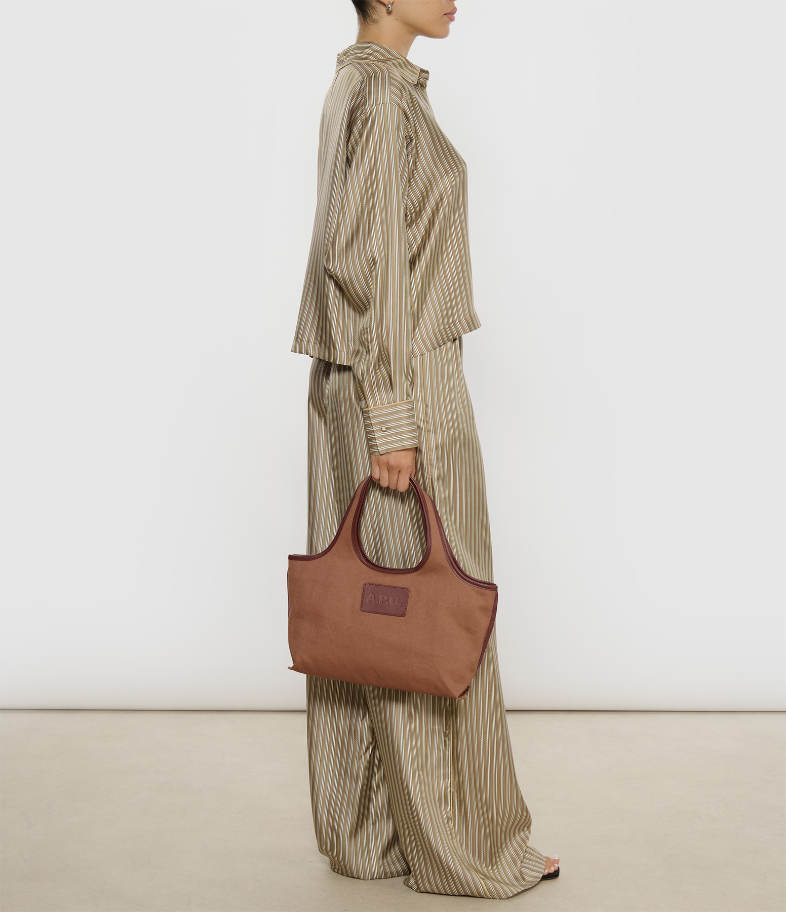 Harper Mini Tote Bag in Noisette