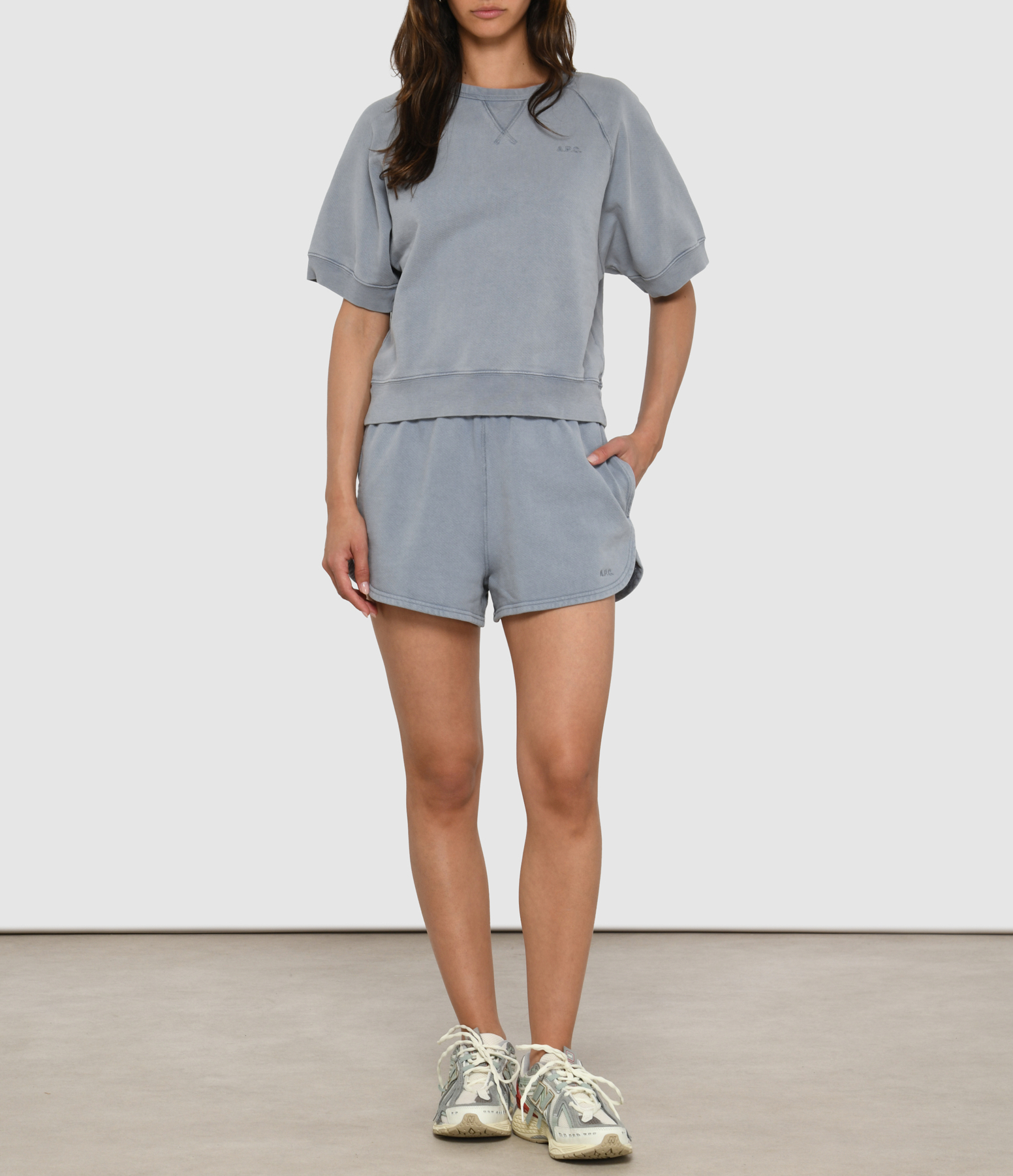 Liz Light Blue Shorts