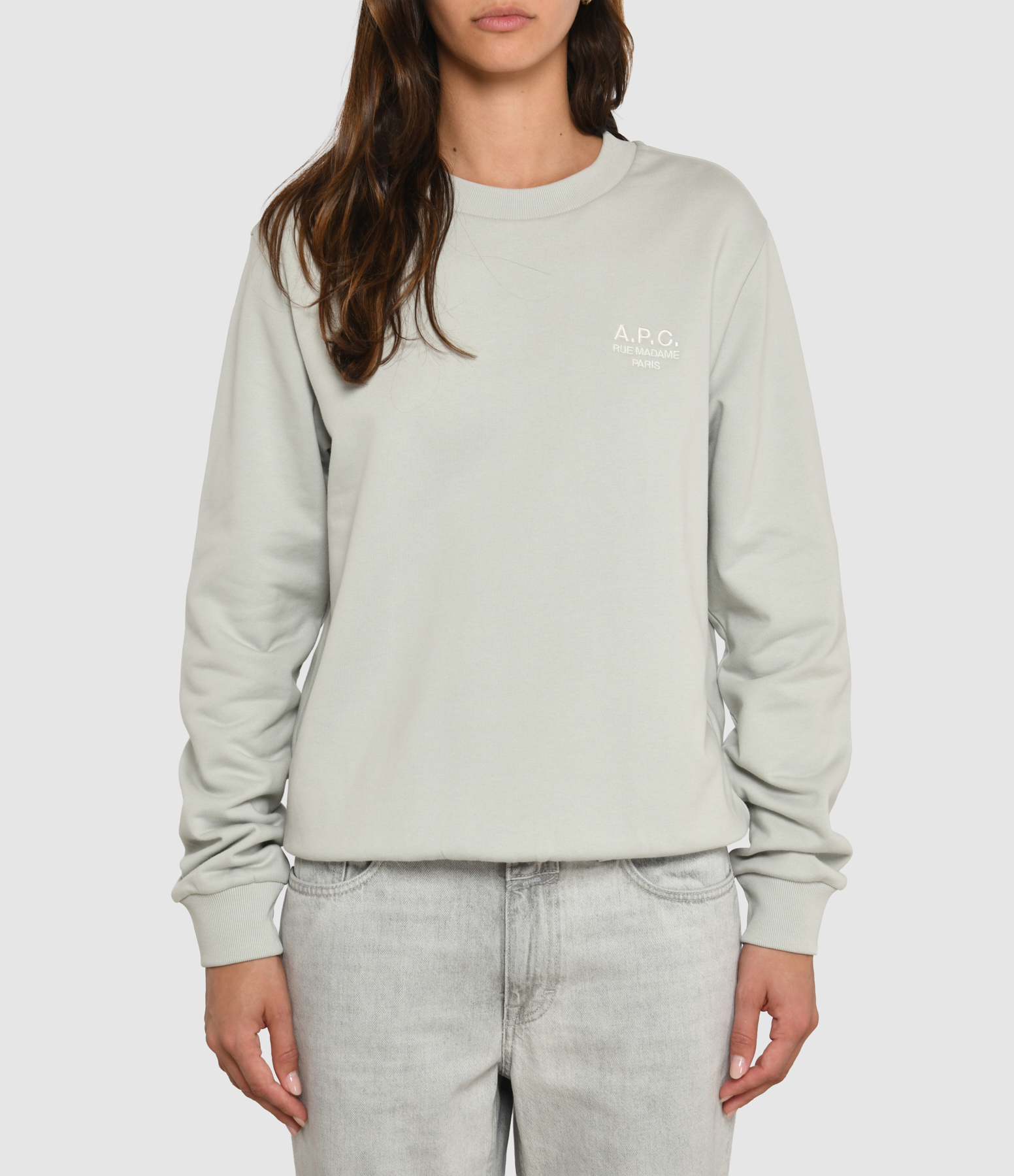 Standard Rue Madame Sweatshirt – Blue, Grey, White