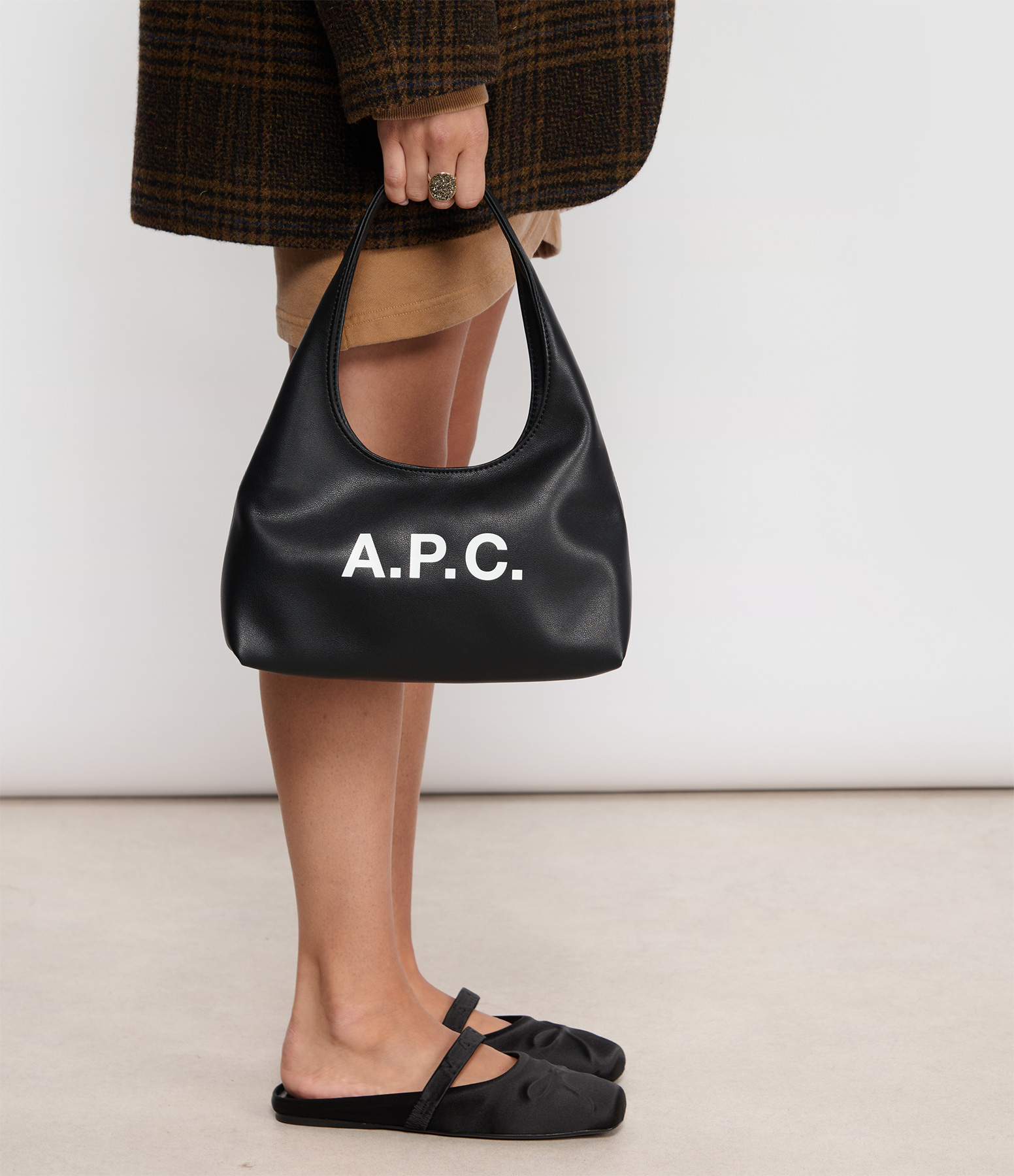 Baby Ninon Shoulder Bag – Black