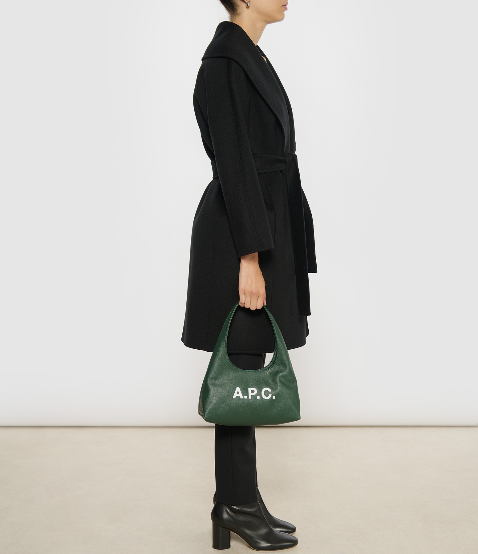 Baby Ninon Shoulder Bag – Dark Green