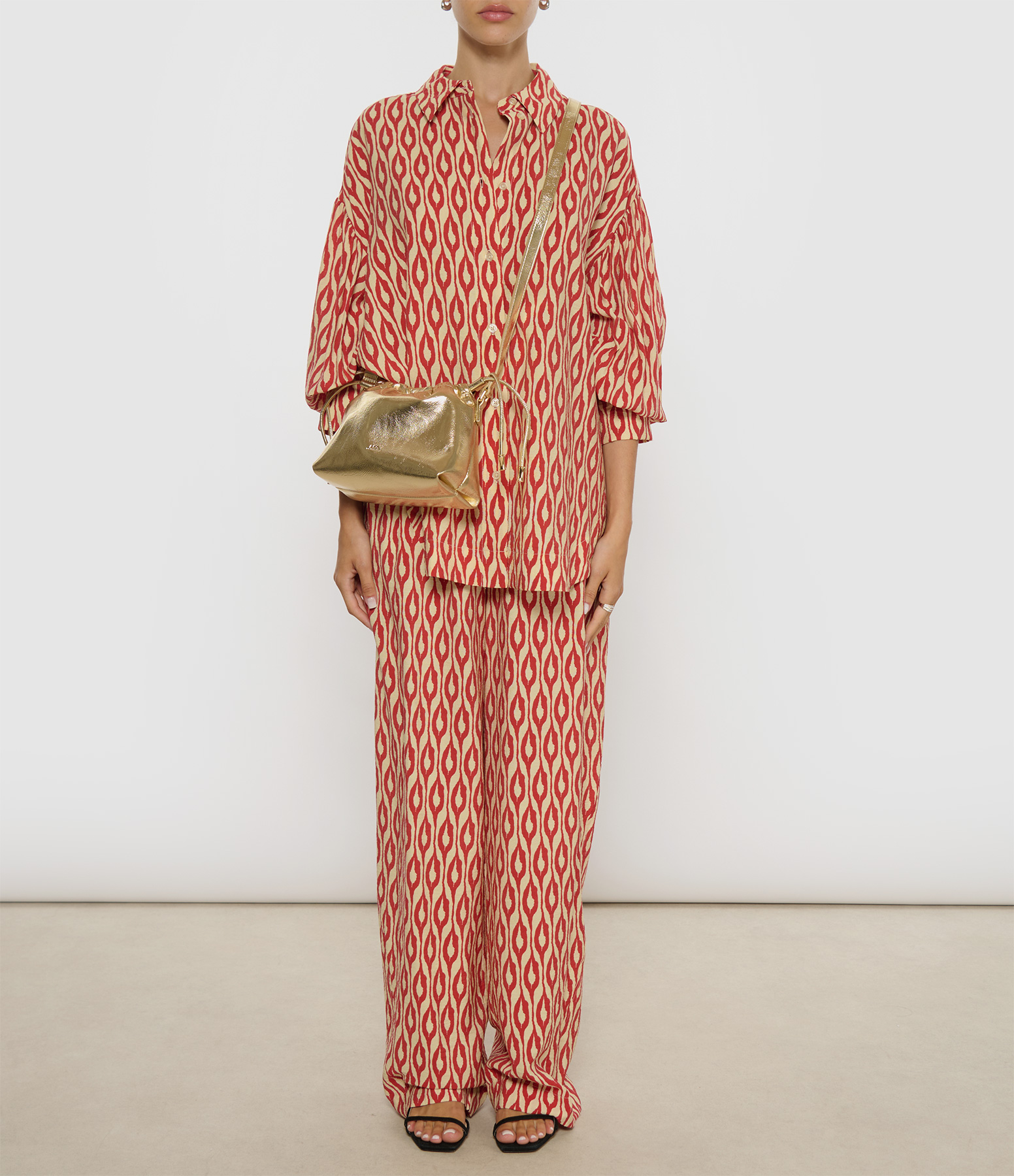 Ninon Mini Bag in Pale Gold