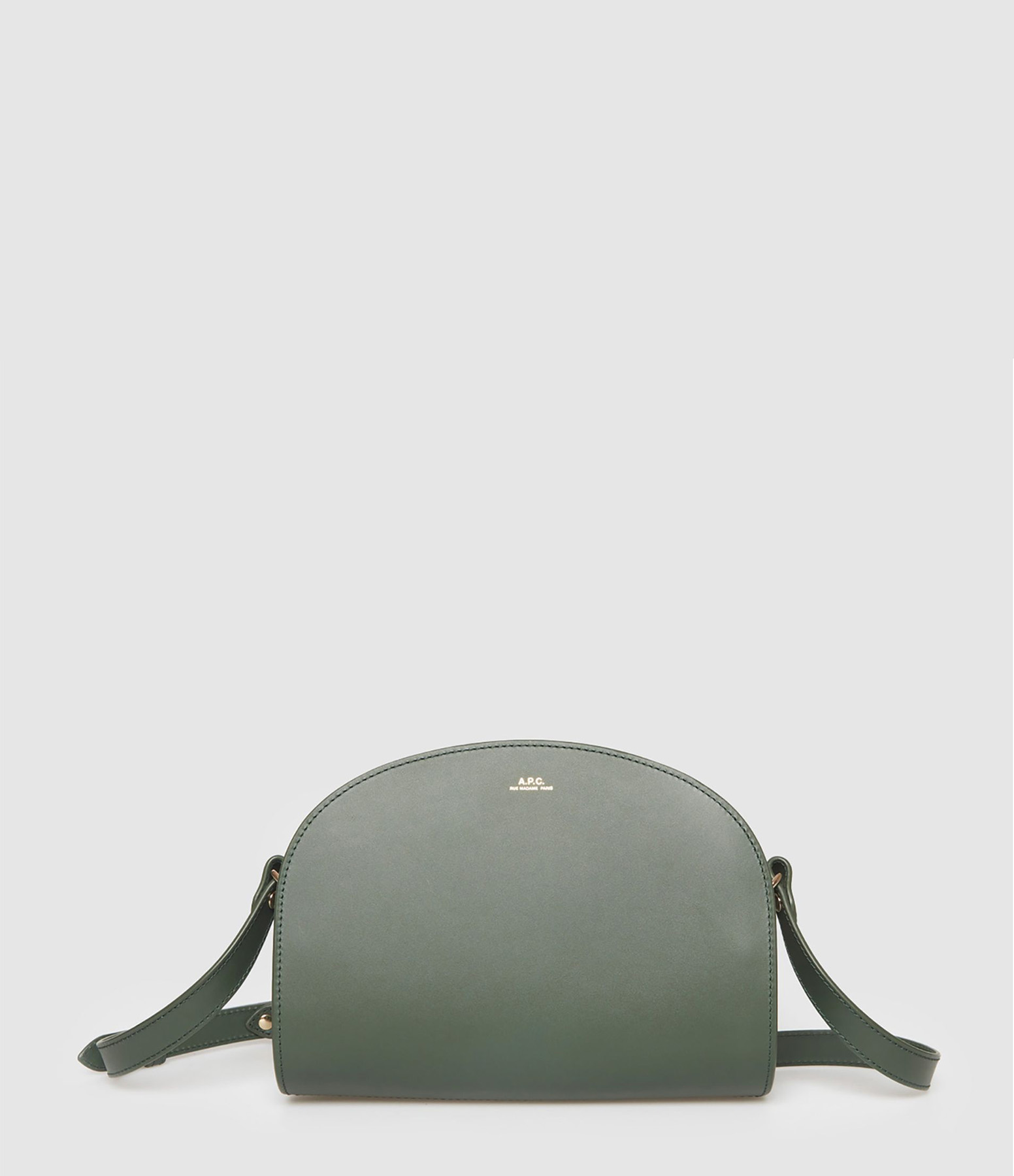 Emerald Green Half-Moon Bag