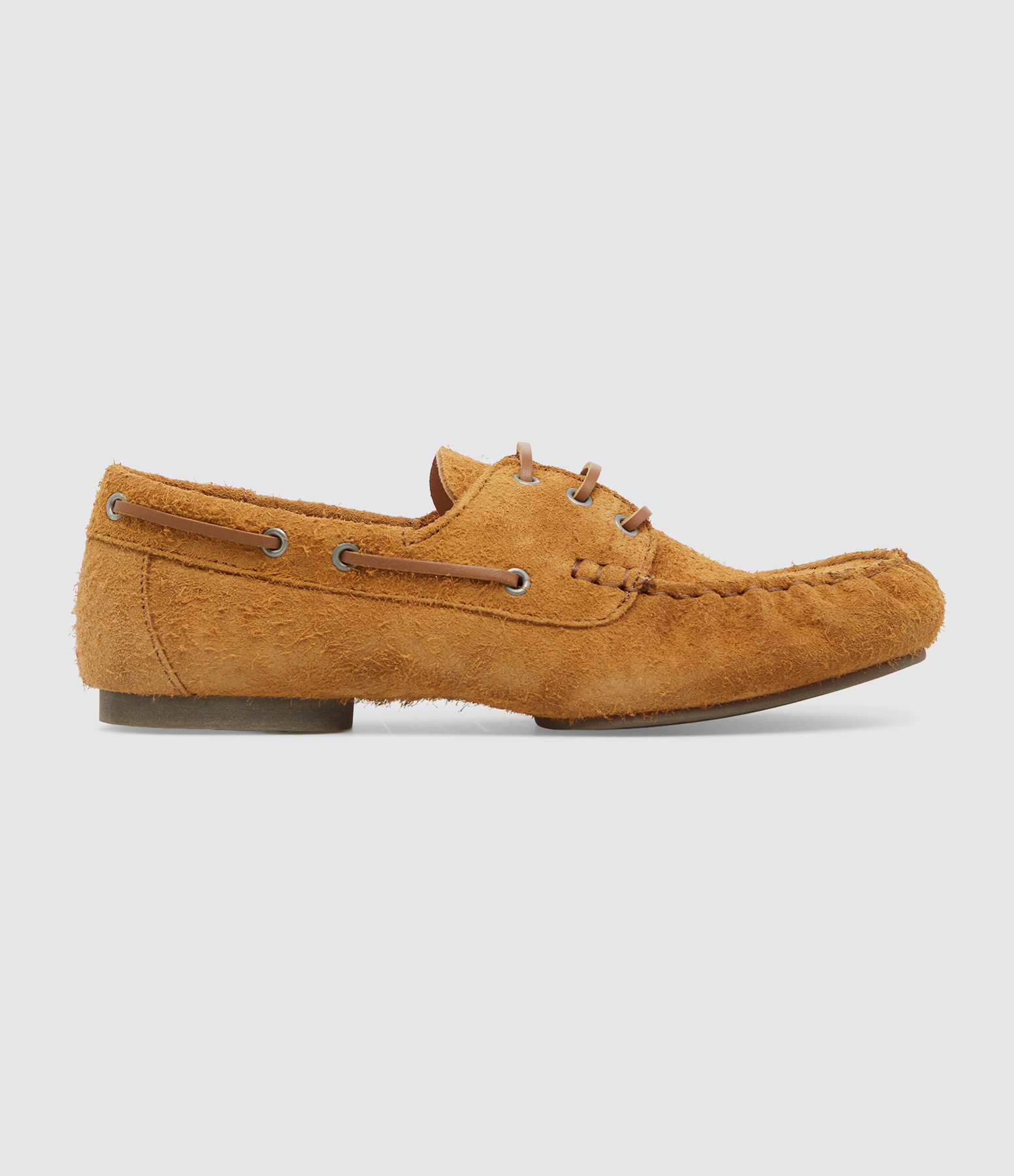 Camille Beige Boat Loafers