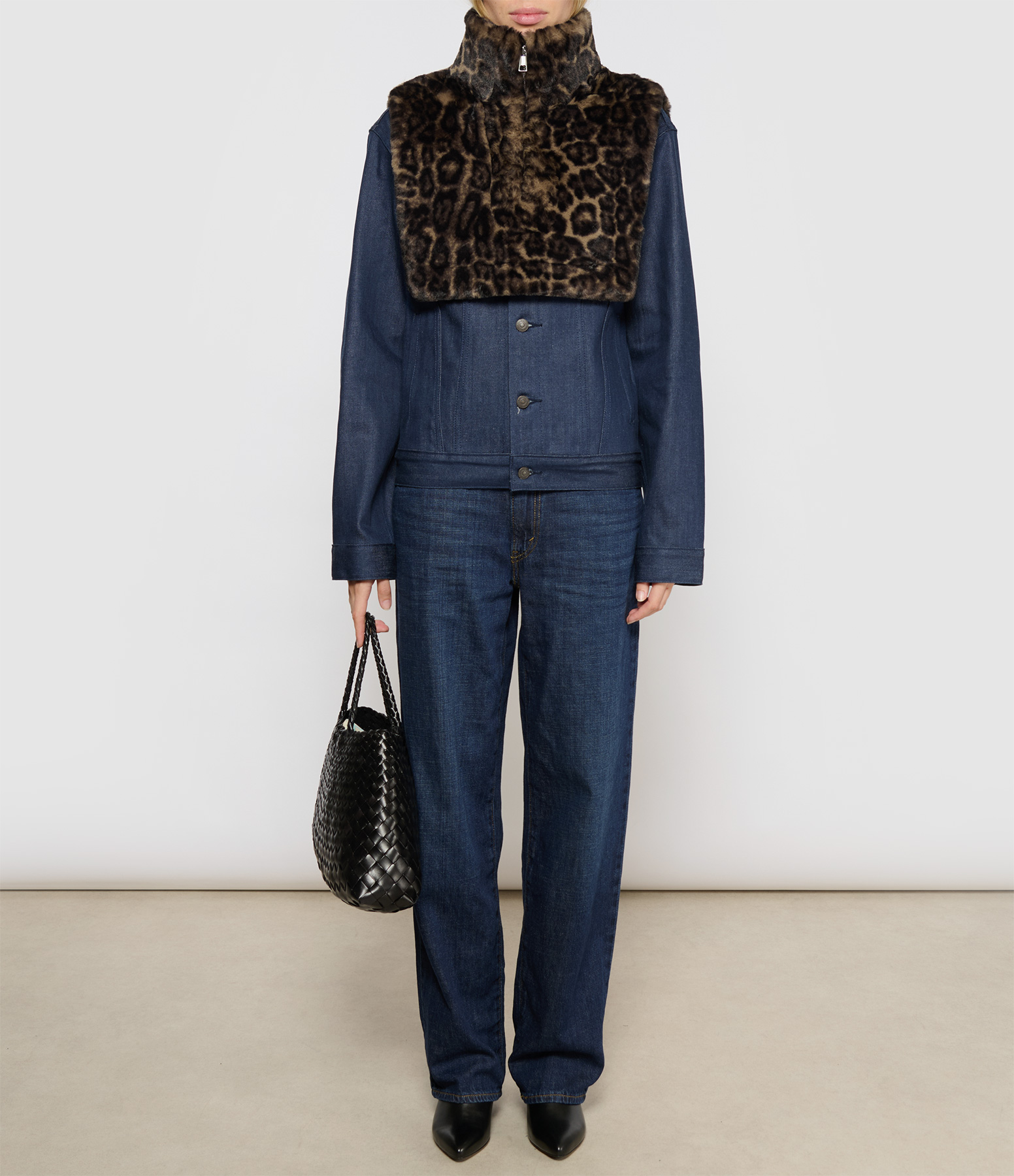Jamie Dark Leopard Chest Plate