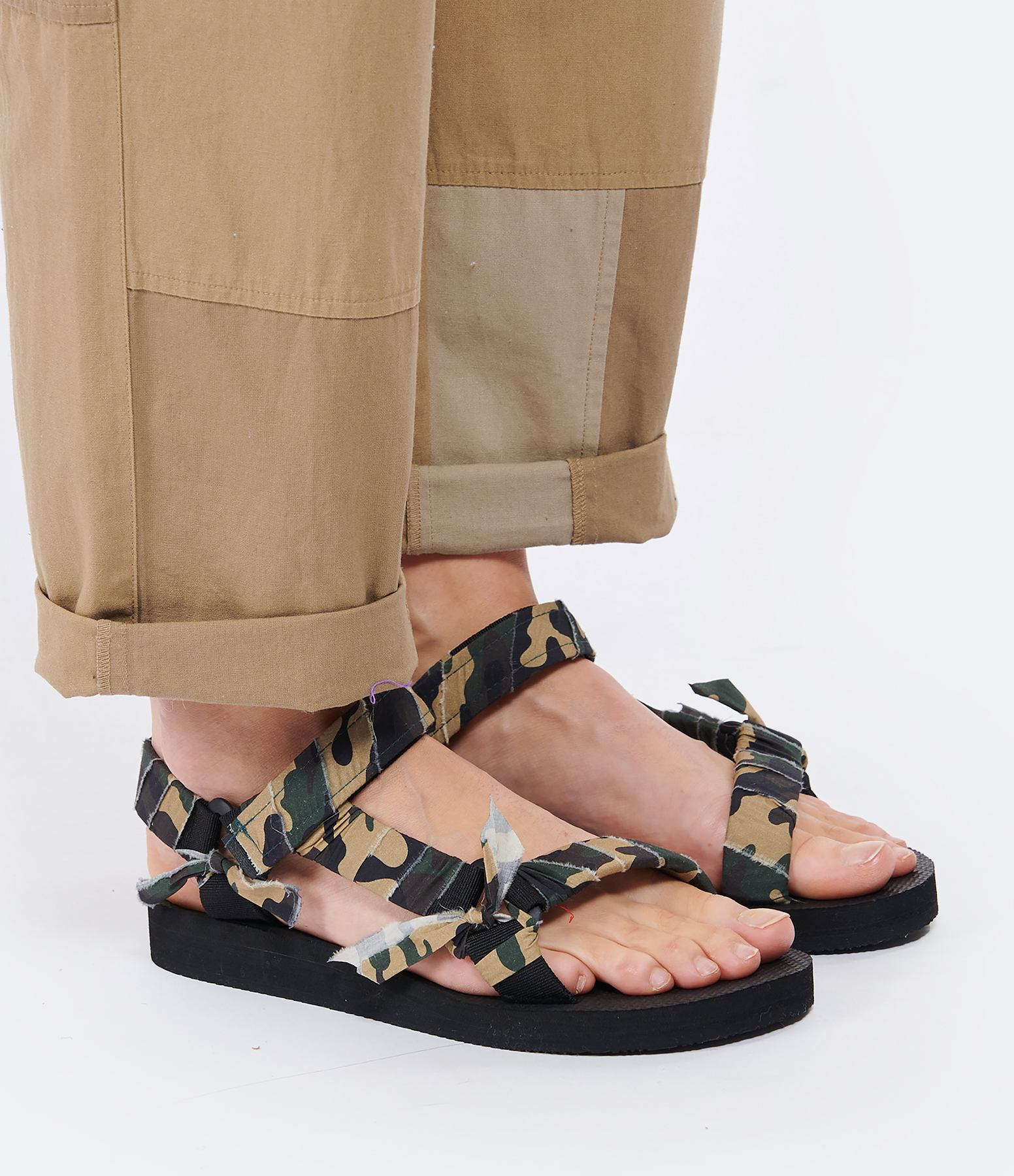 Trekky Camouflage Sandals