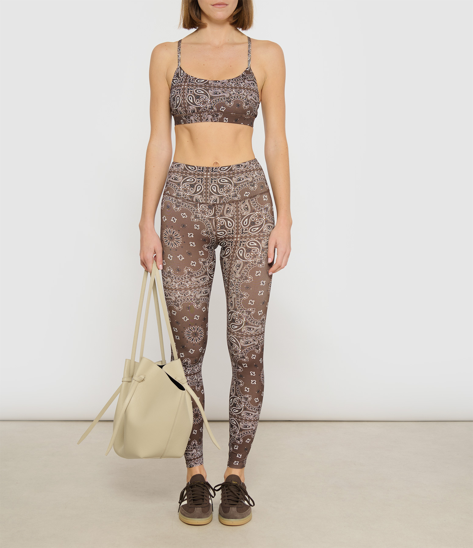 Choco Yoga Leggings