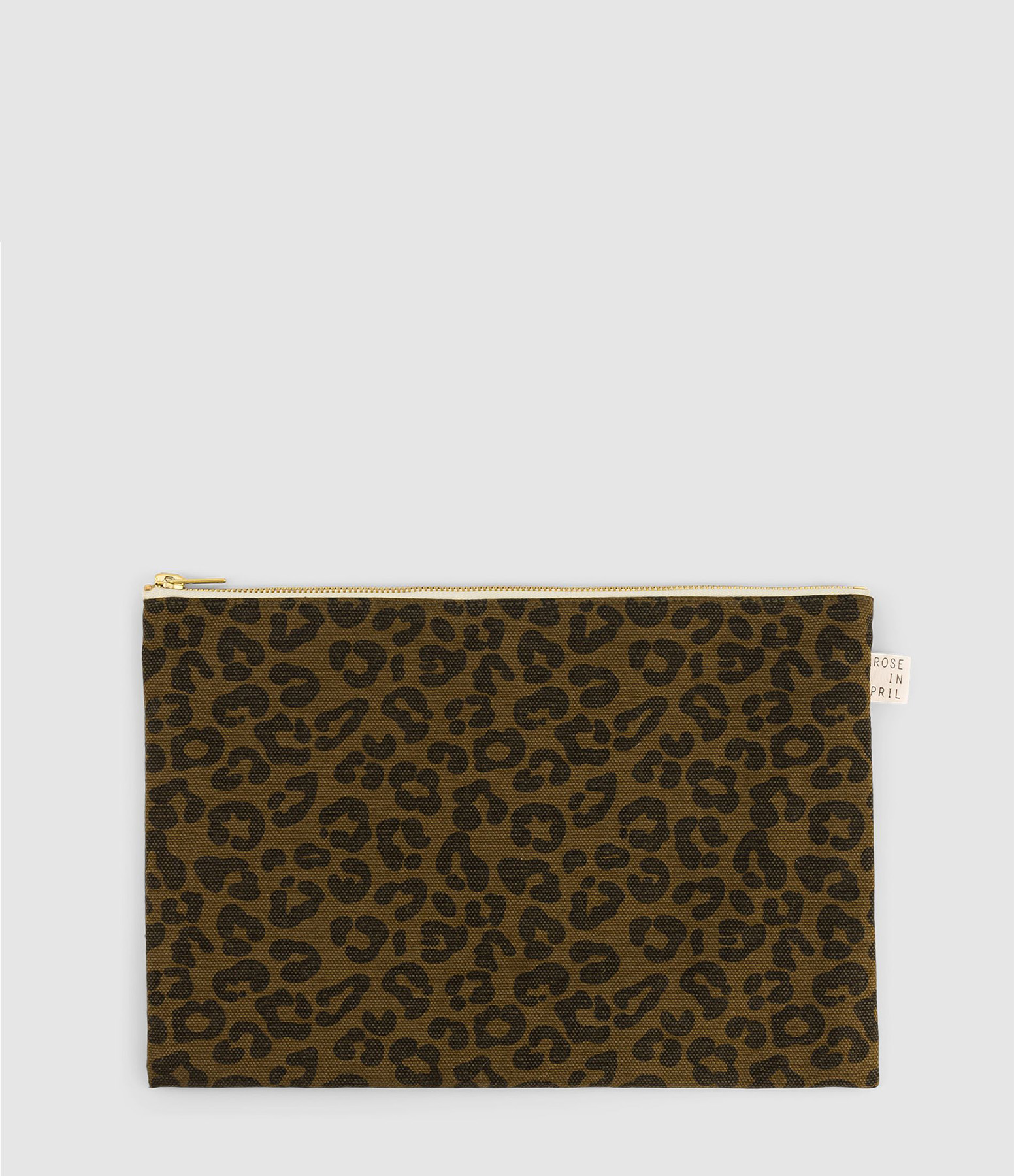 Lili Graou Olive Clutch Bag