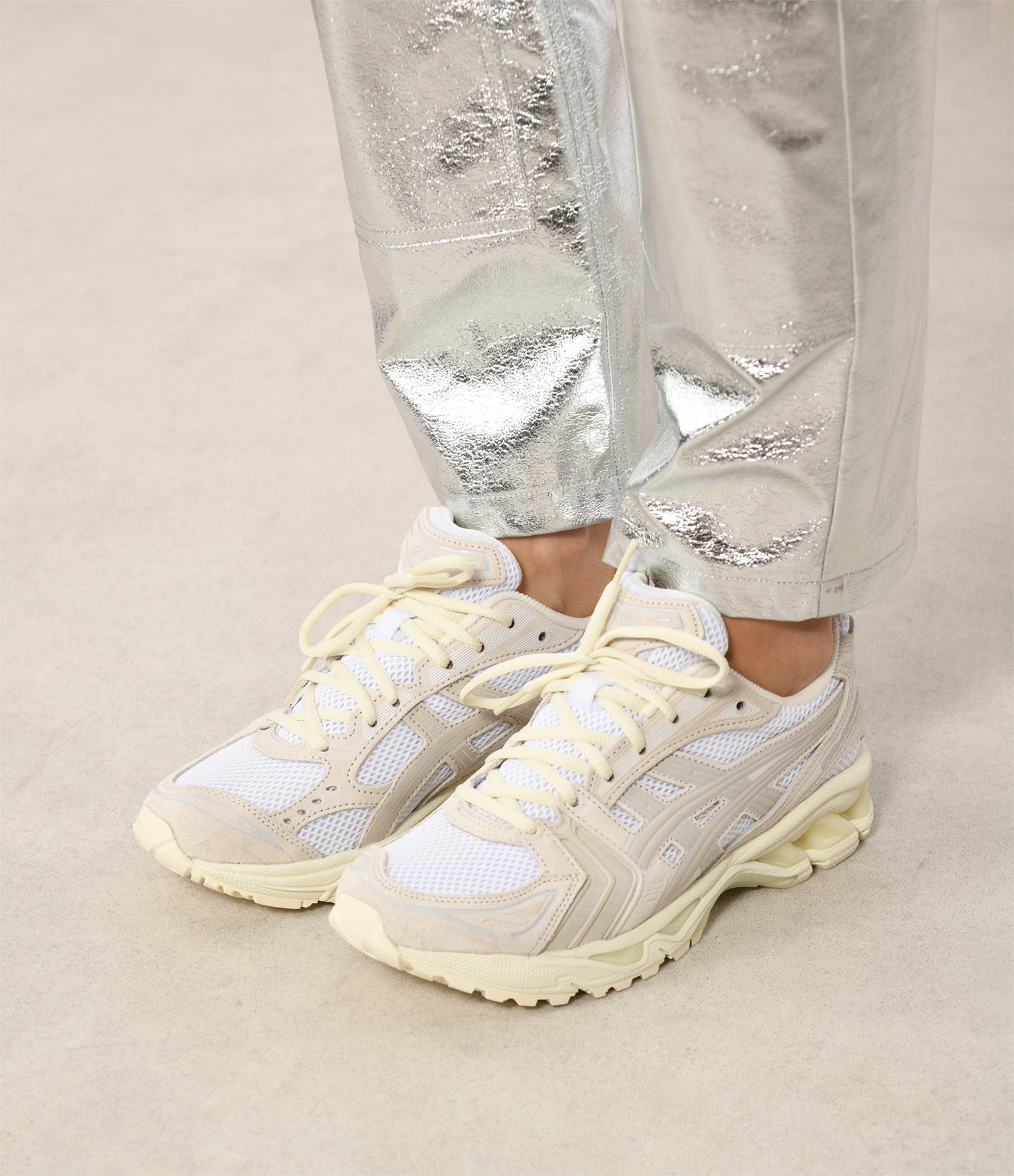 Gel-Kayano 14 trainers in white and grey
