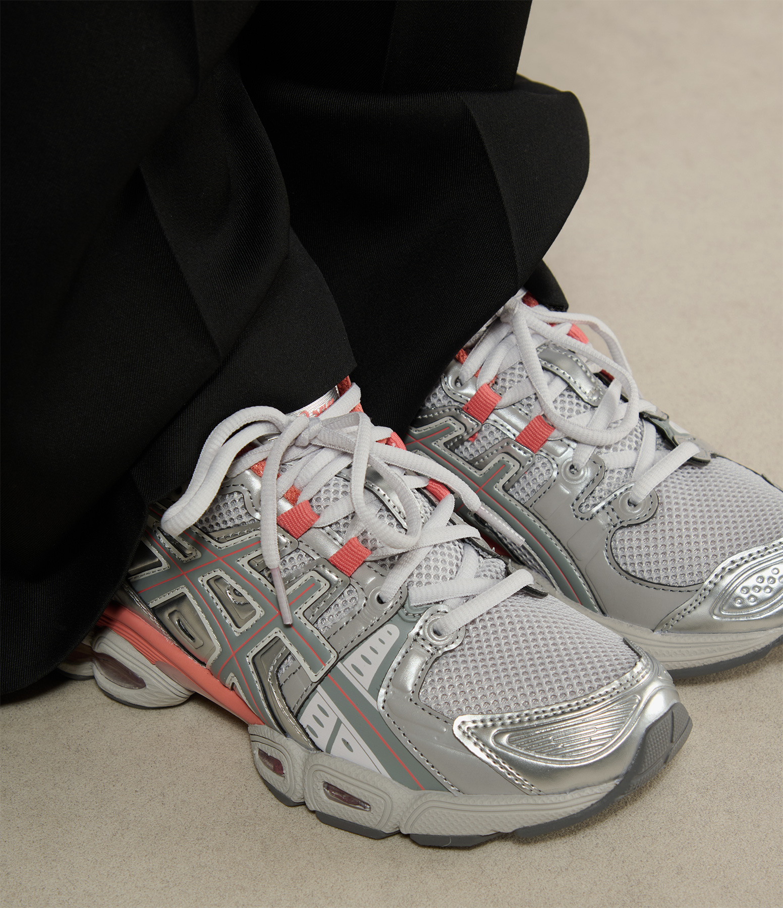 Gel-Nimbus 9 trainers in Taupe Grey Birch