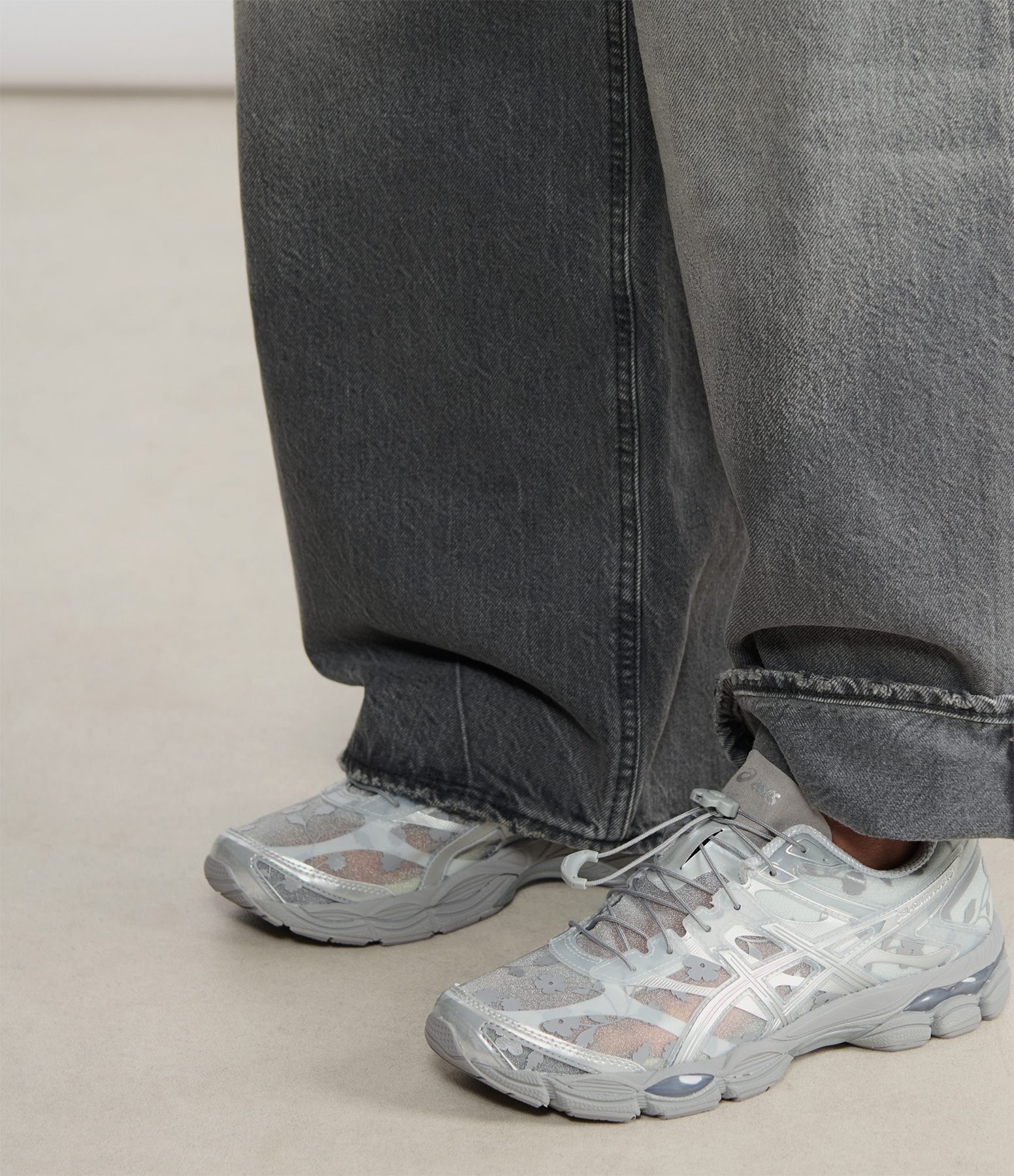 Gel-Cumulus 16 Sscb Glacier Grey Pure Silver trainers, Cecilie Bahnsen