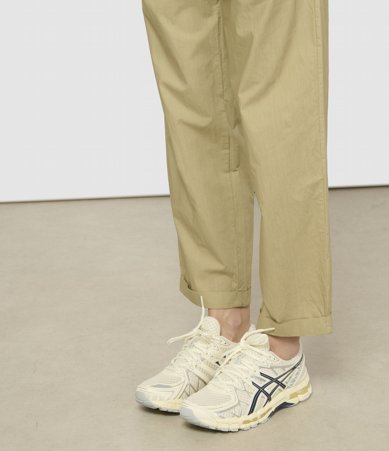 Gel-Kayano 20 Cream Independence Blue trainers
