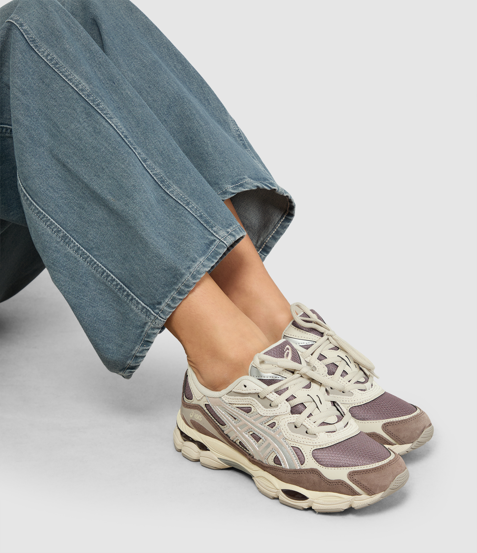 Gel-Nyc Cocoa Powder Pure Silver trainers
