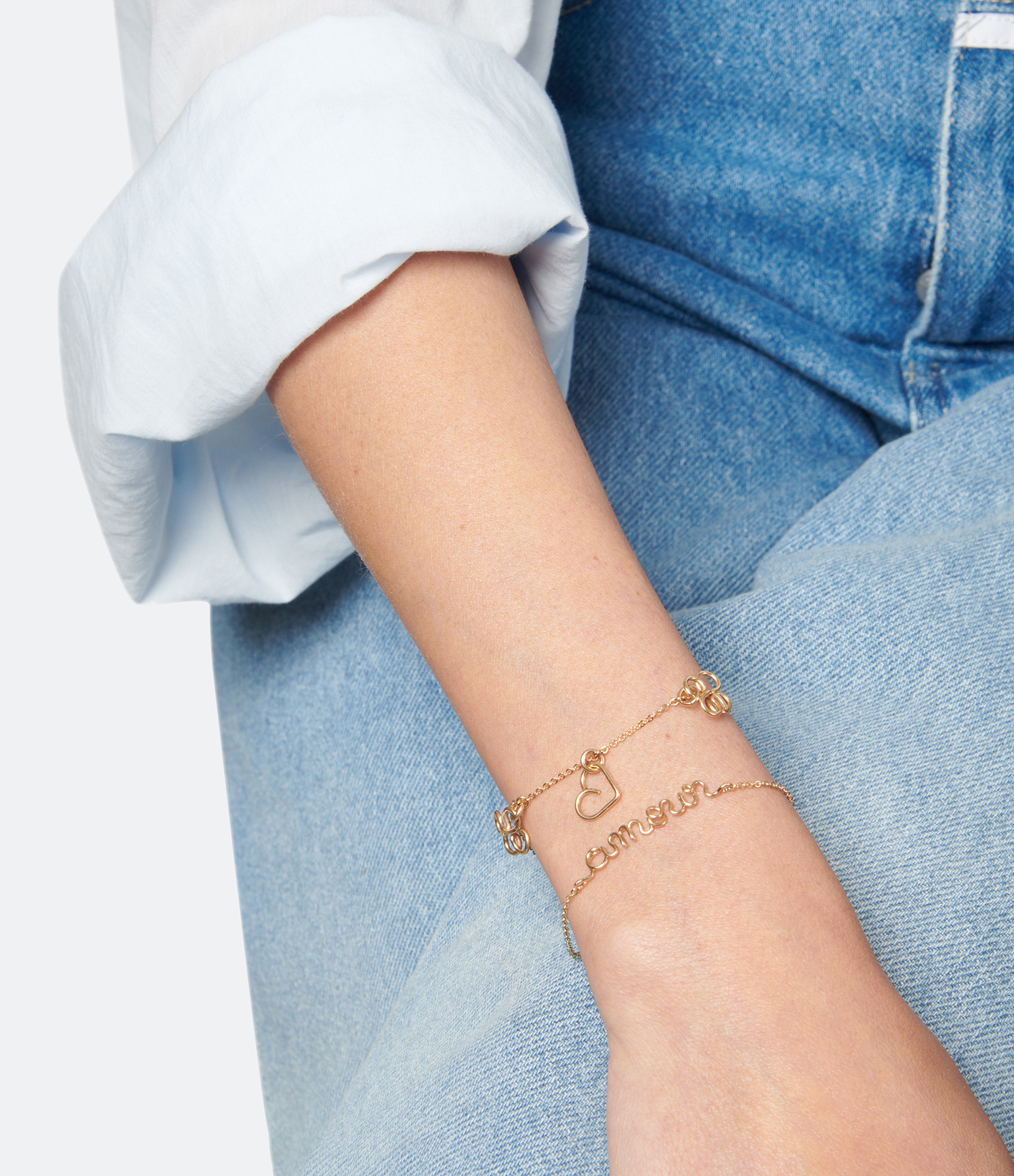 Richelieu Amour Gold-Filled Bracelet