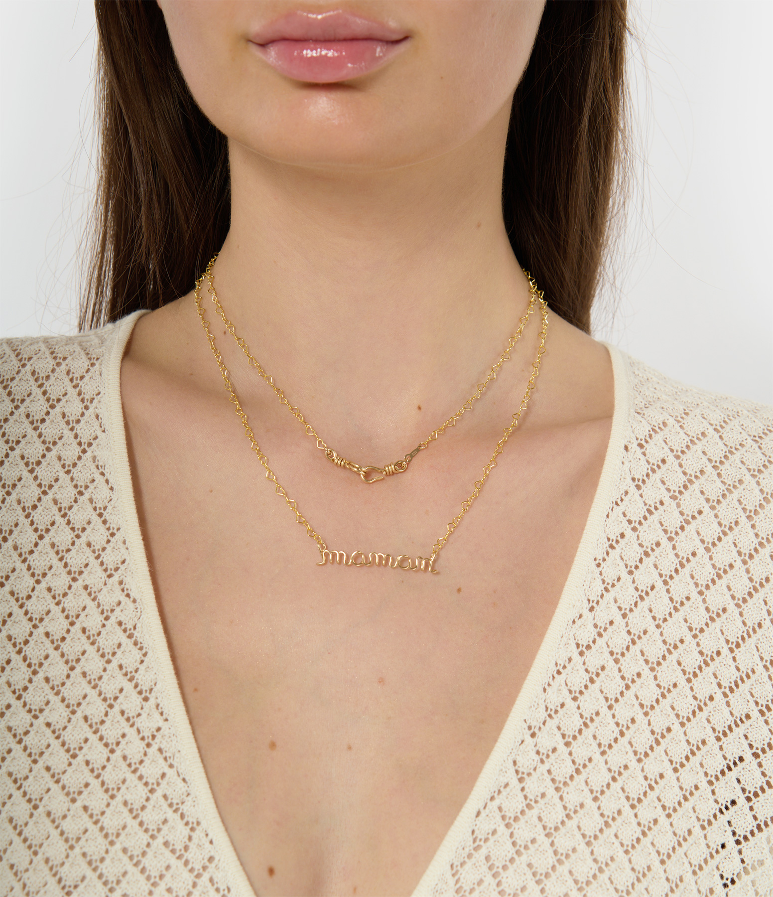 Gold-Filled ‘Tie Me Up’ Heart Choker