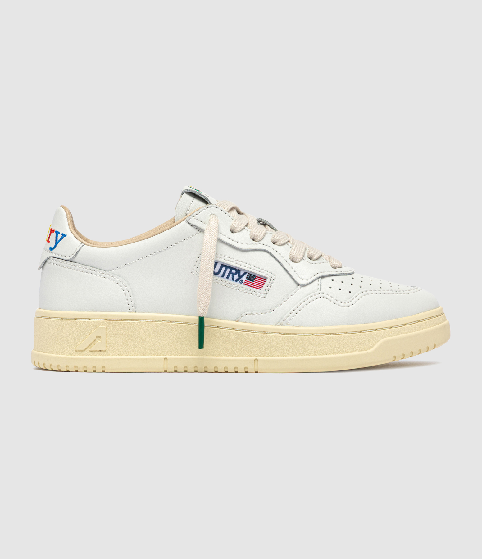 Medalist Low Lea Lealogo White trainers
