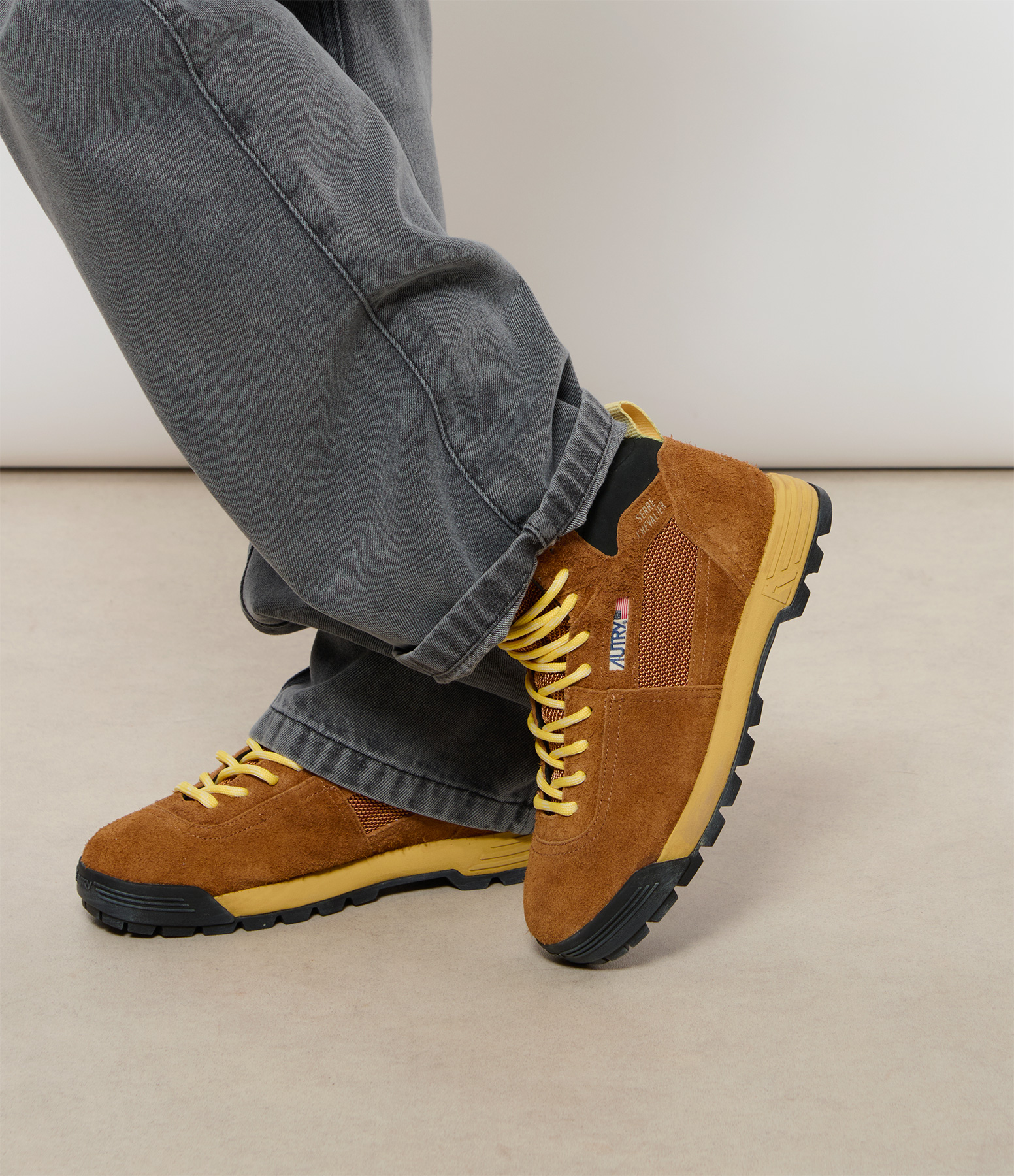 Malga Mid suede boots by Dskyll, Serre Chevalier Capsule Collection, Exclusive to Lulli