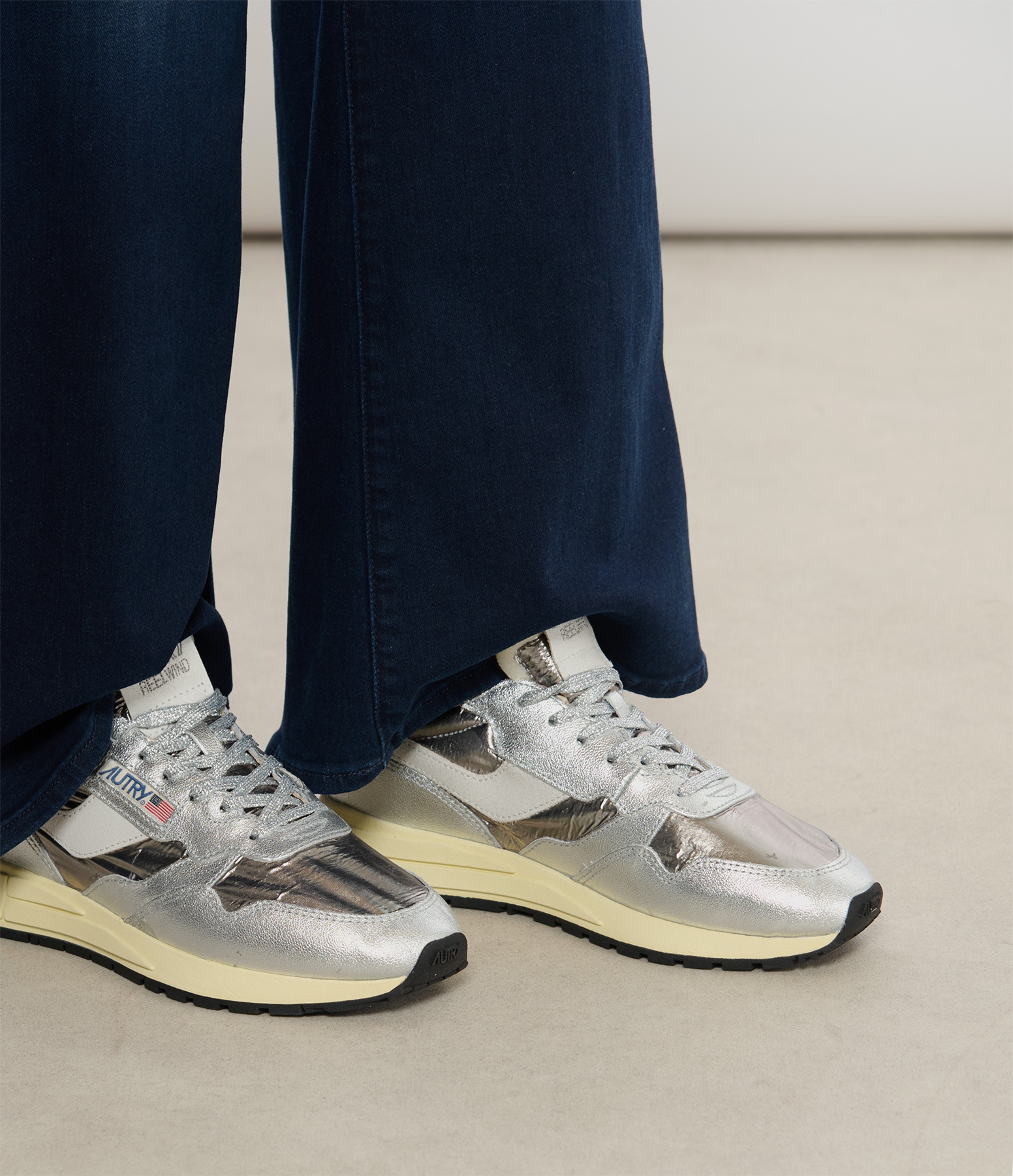 Reelwind Low Women’s trainers in Lam Nylon Silv