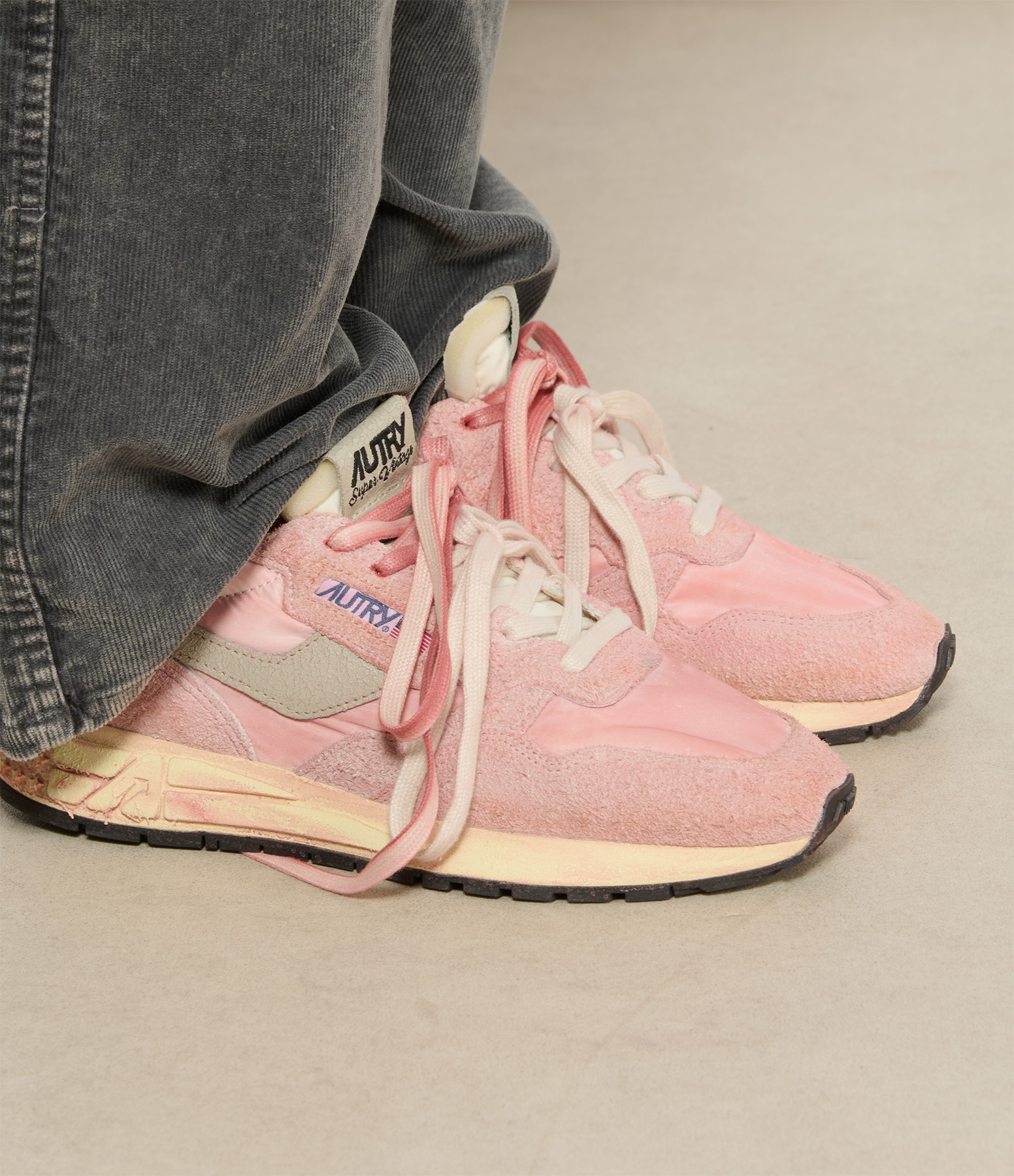 Reelwind Supervintage Low Women’s Trainers, Sket Nyl Pink