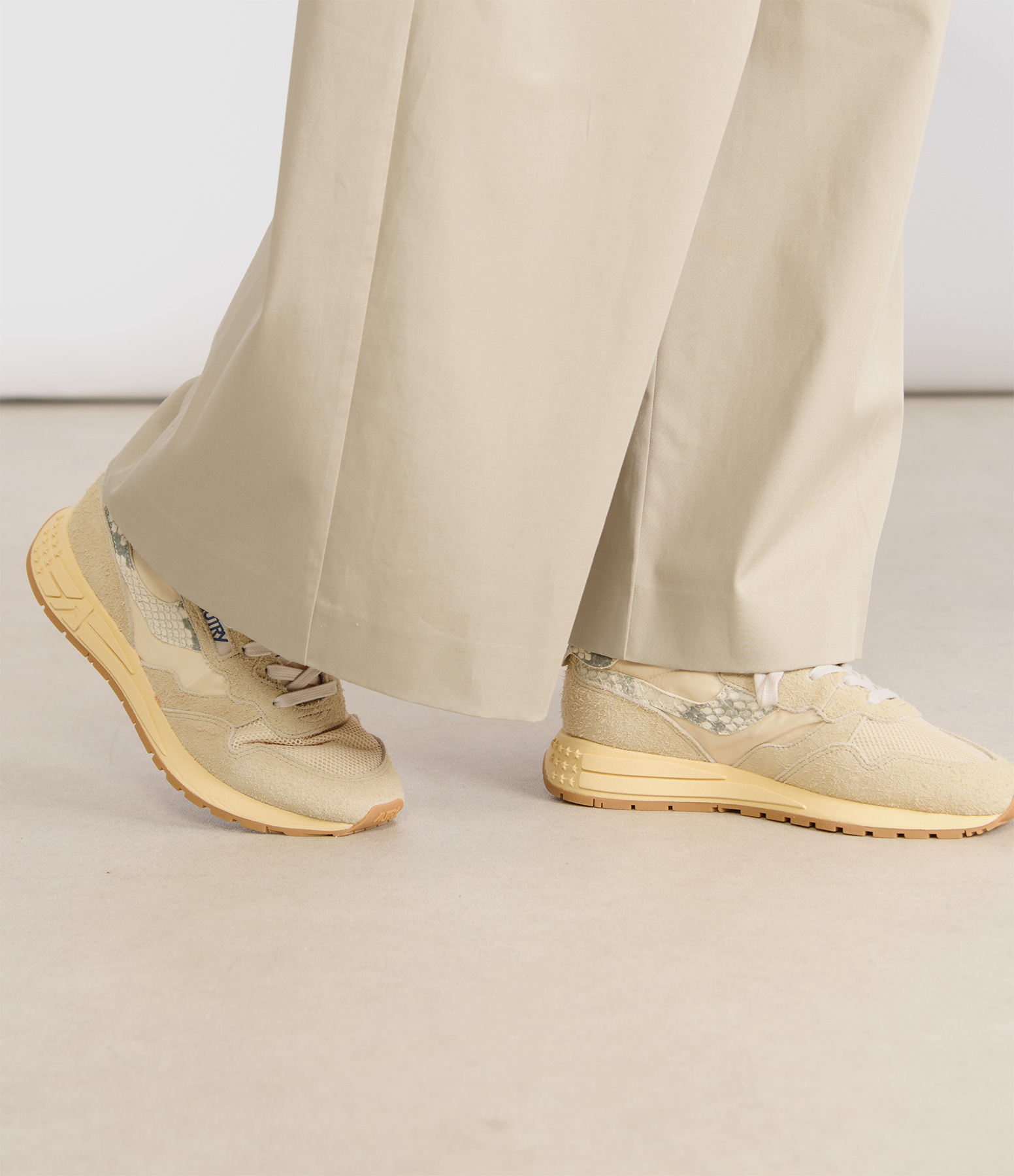 Reelwind Low Suenil Diam Ecru Rock trainers