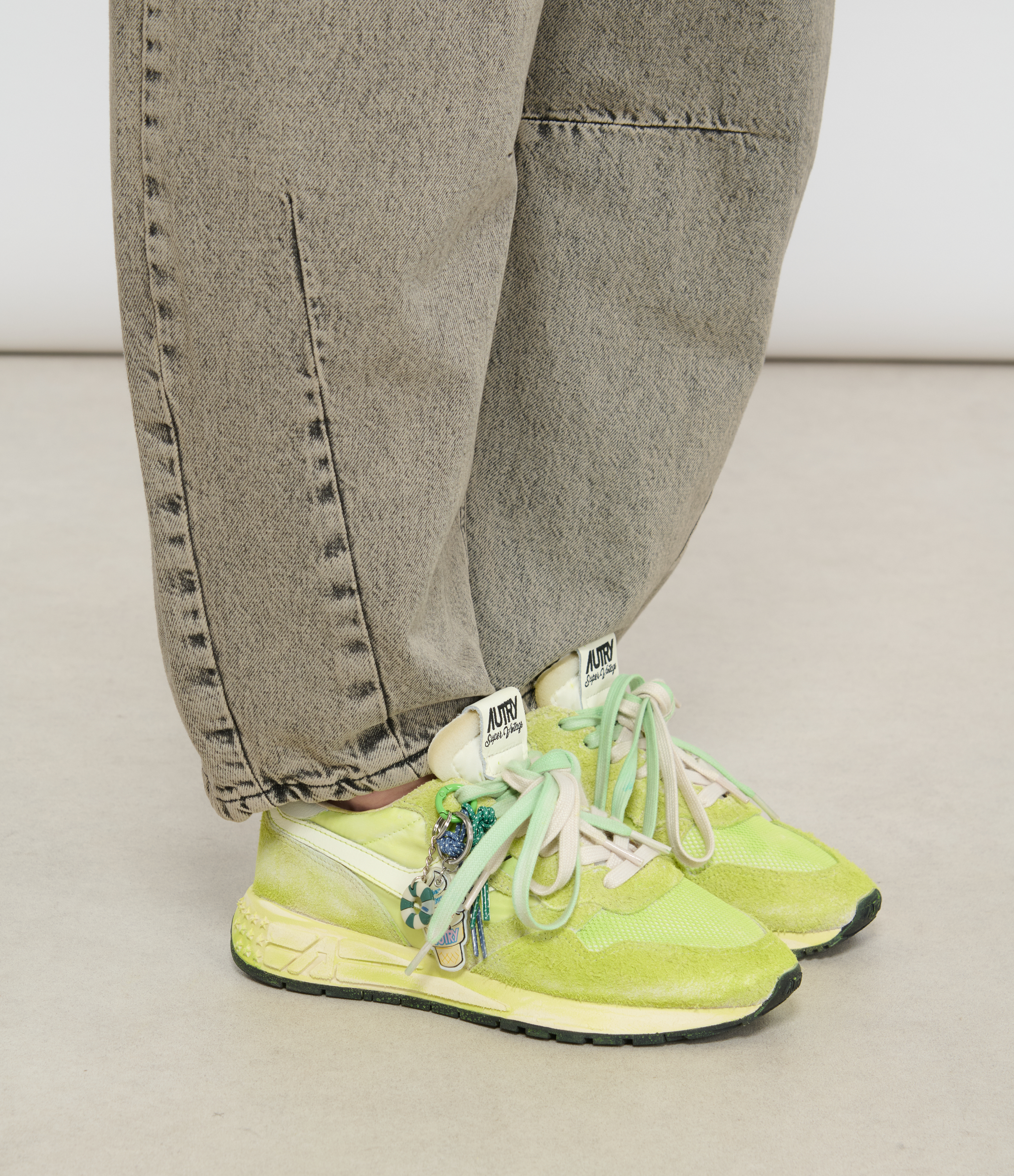 Reelwind Supervintage Low Sue Nylnet Elec White trainers