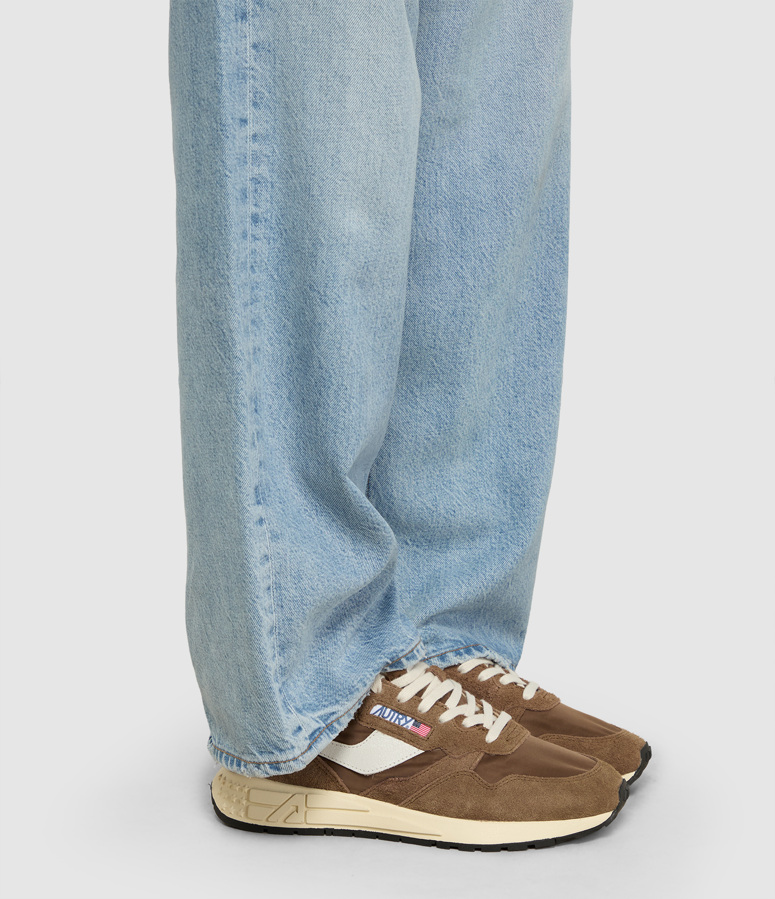 Men’s Reelwind Low Nylon Crack White Tundra Trainers