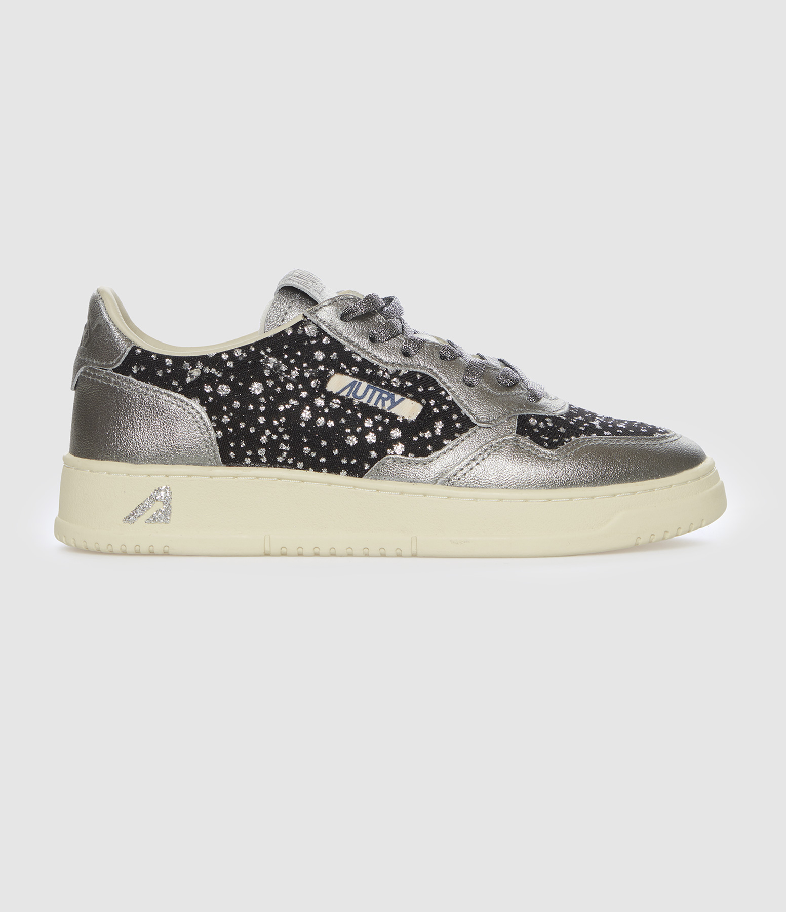 Medalist Low Women’s Trainers – Fabric Lam Blk Steel
