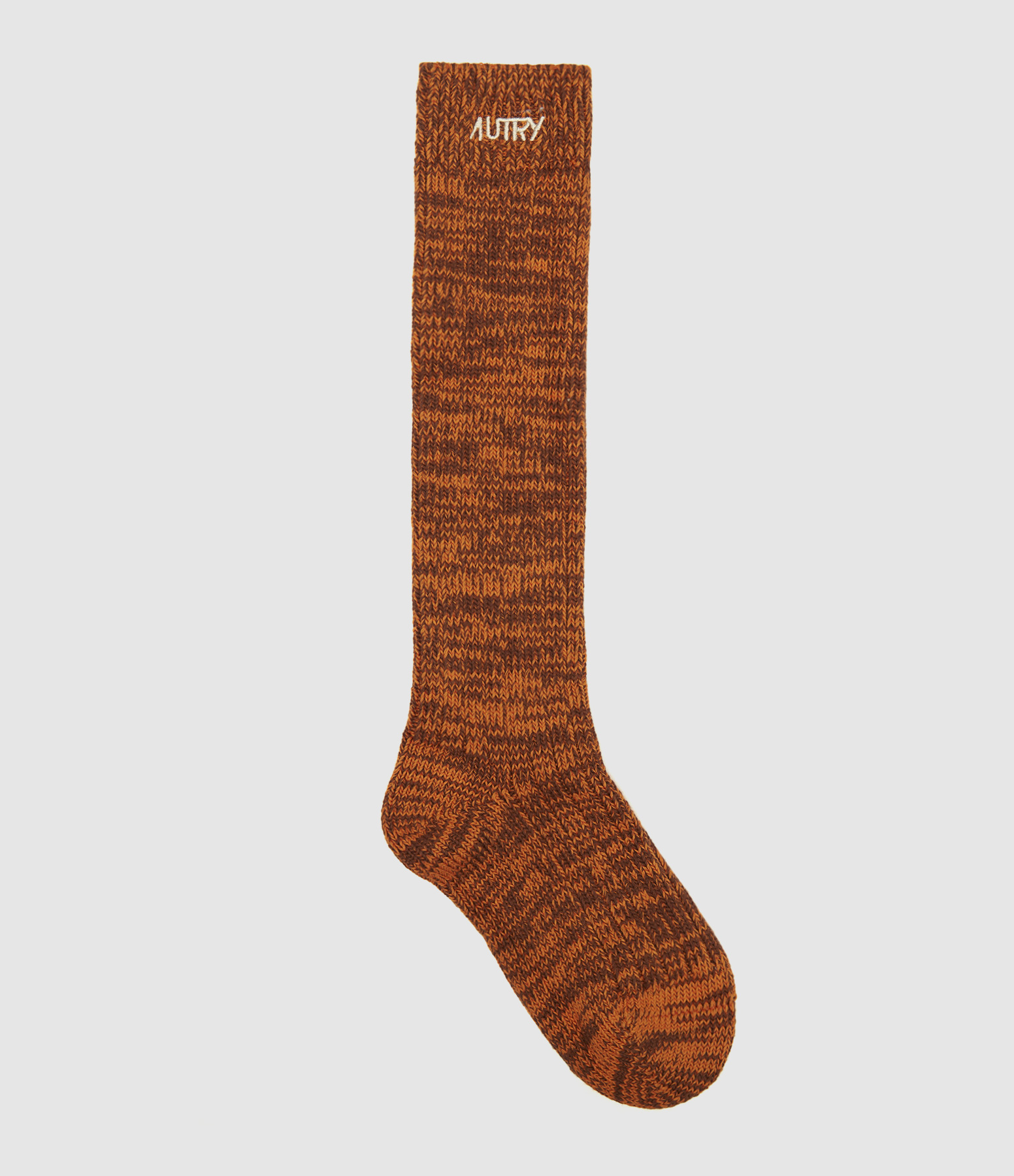 Unisex Knit Brown Socks