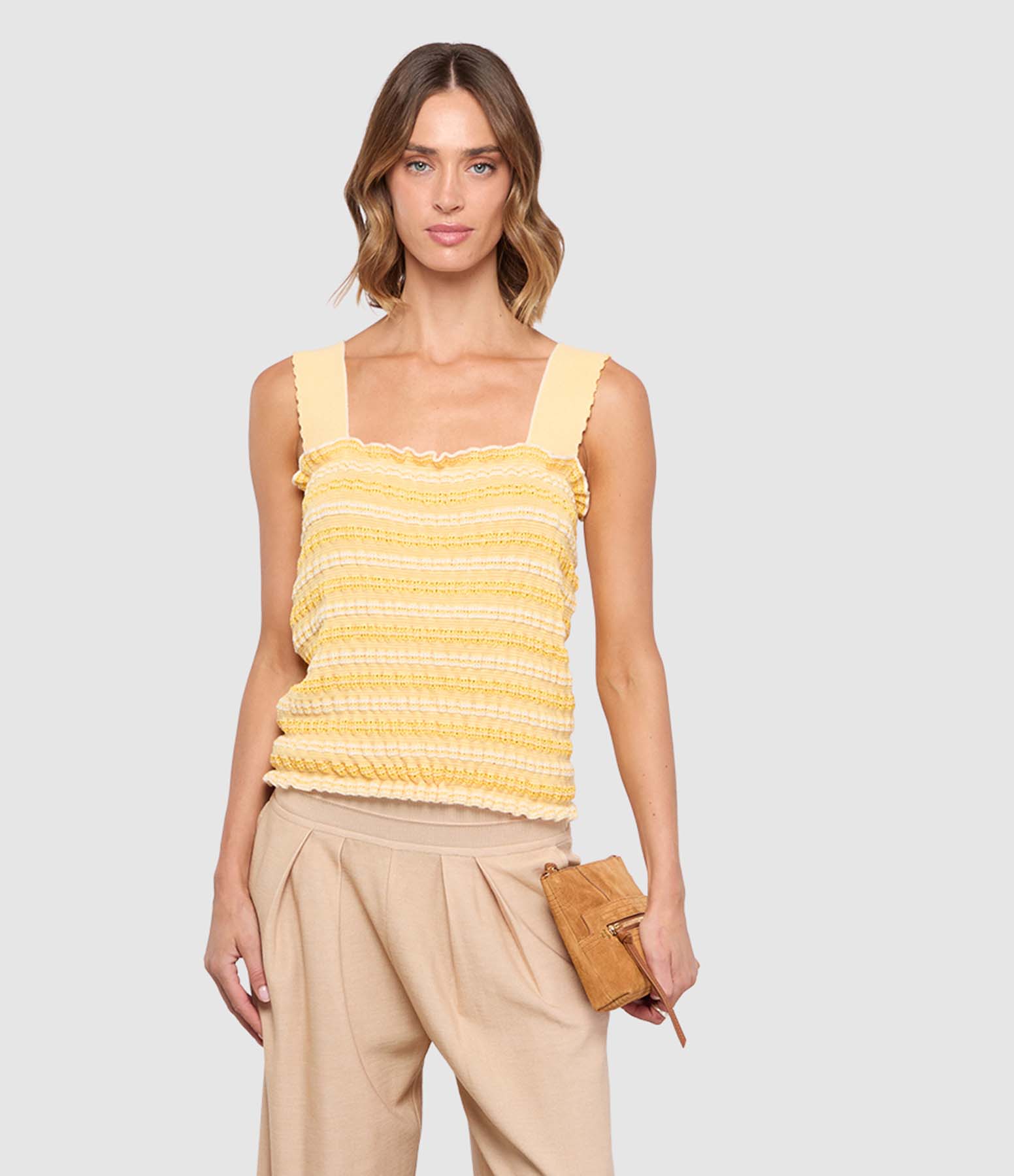 Eveil5 Natural Soleil Tank Top