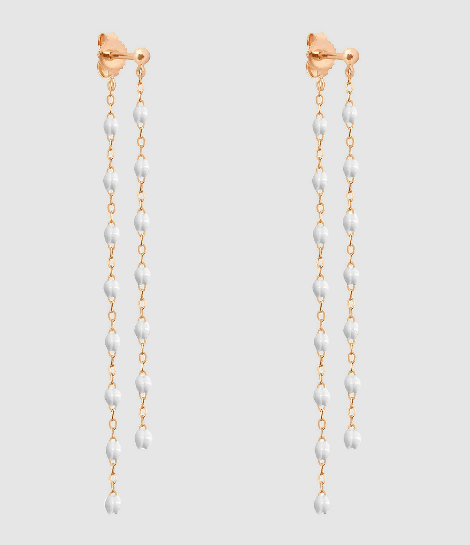 Classic Dancing Earrings in Gold Resin