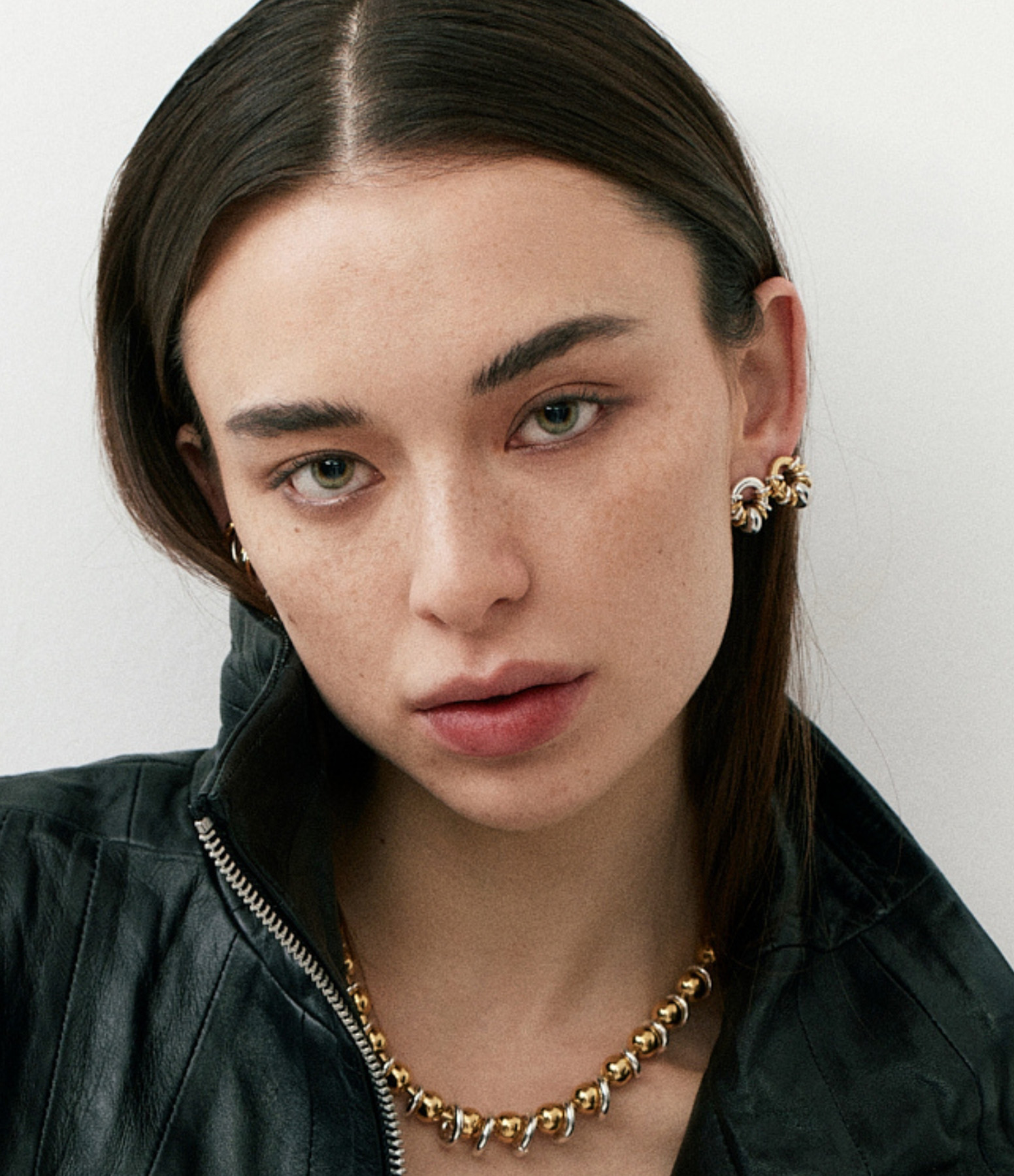 Gold Baby Donut Earrings
