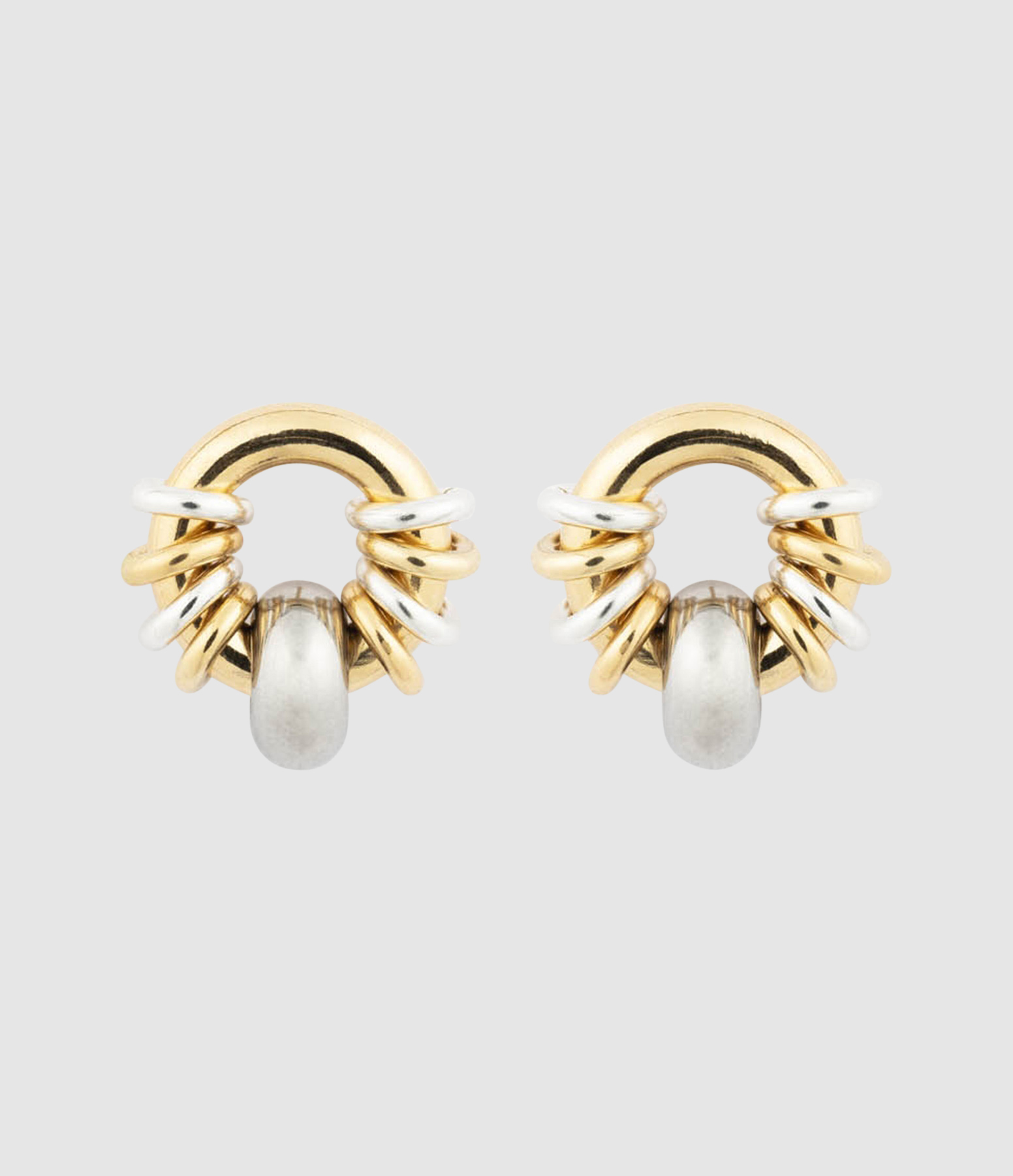 Gold Baby Donut Earrings