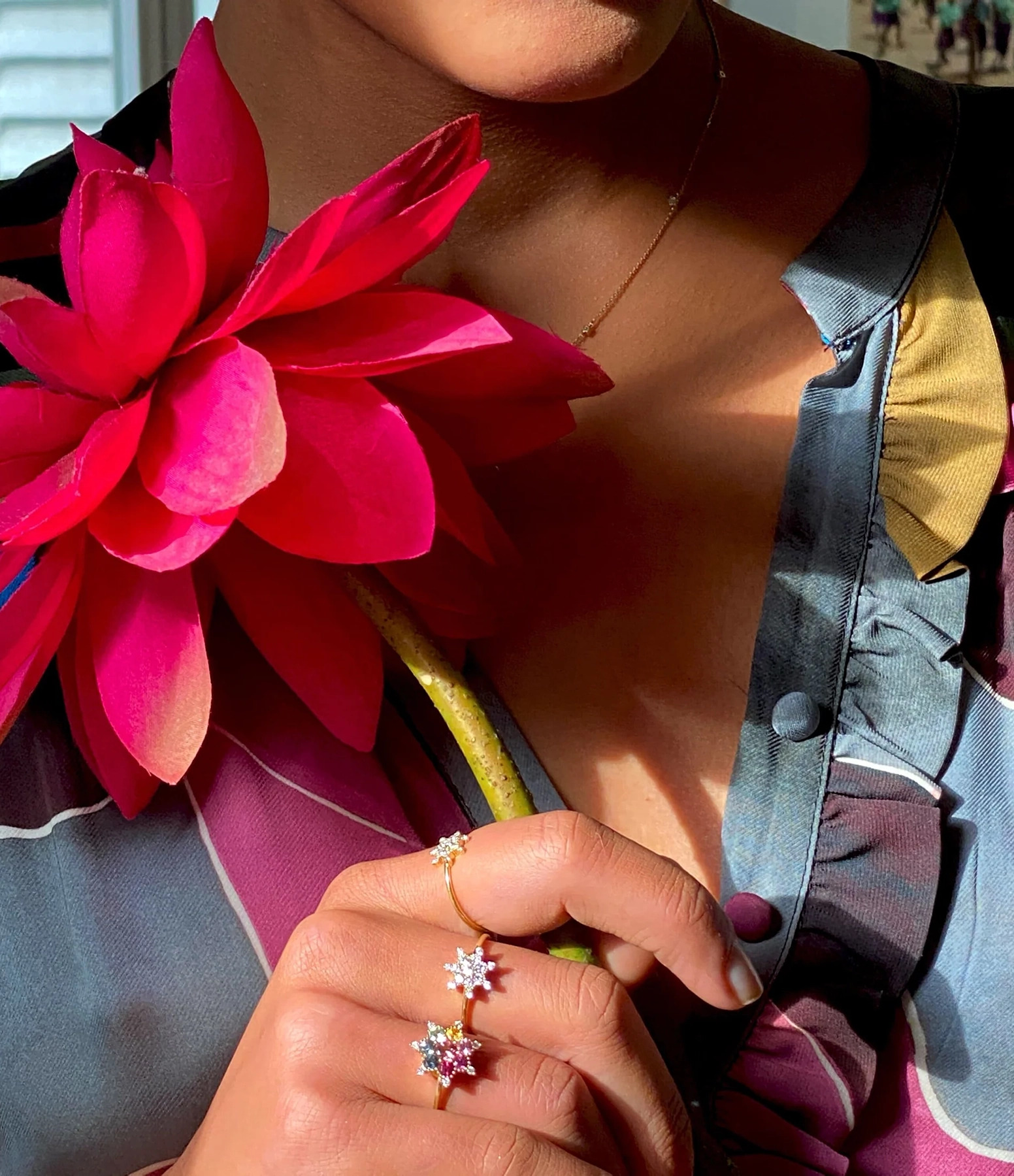 Large ‘Bonne Etoile’ Ring