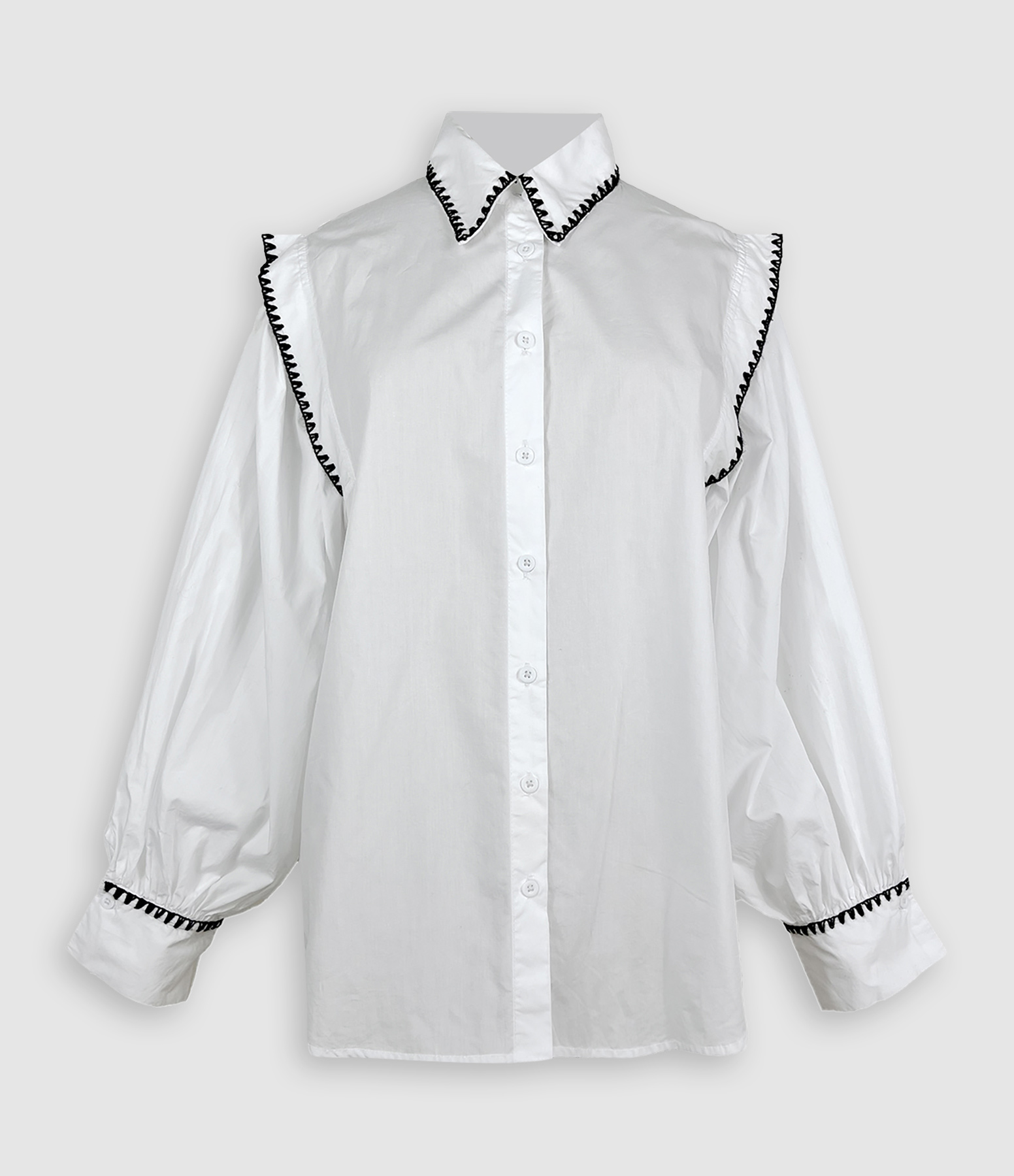 Bahja Top – Black and White