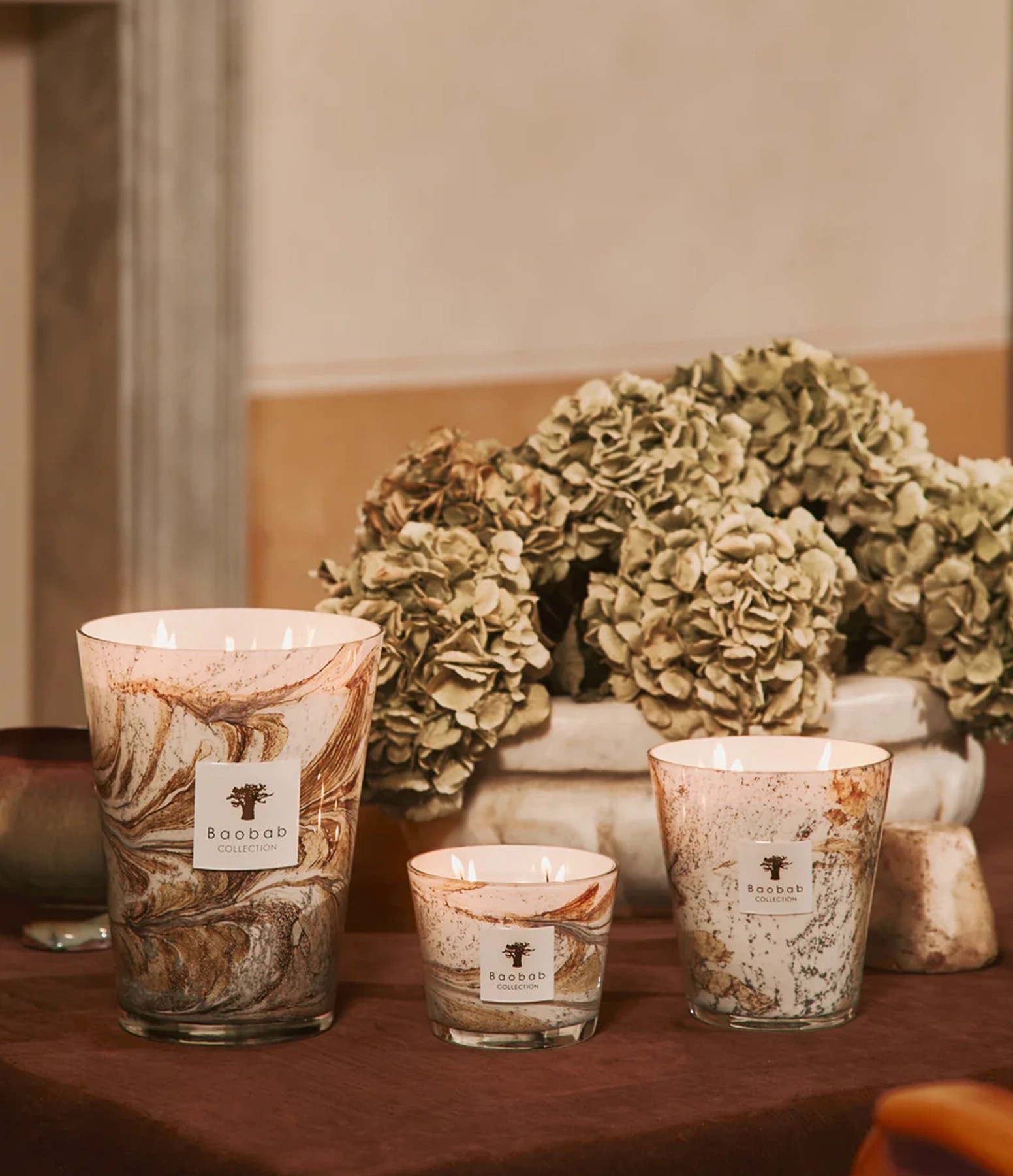 Naïs Max 10 Leaves Candle, Limited Edition