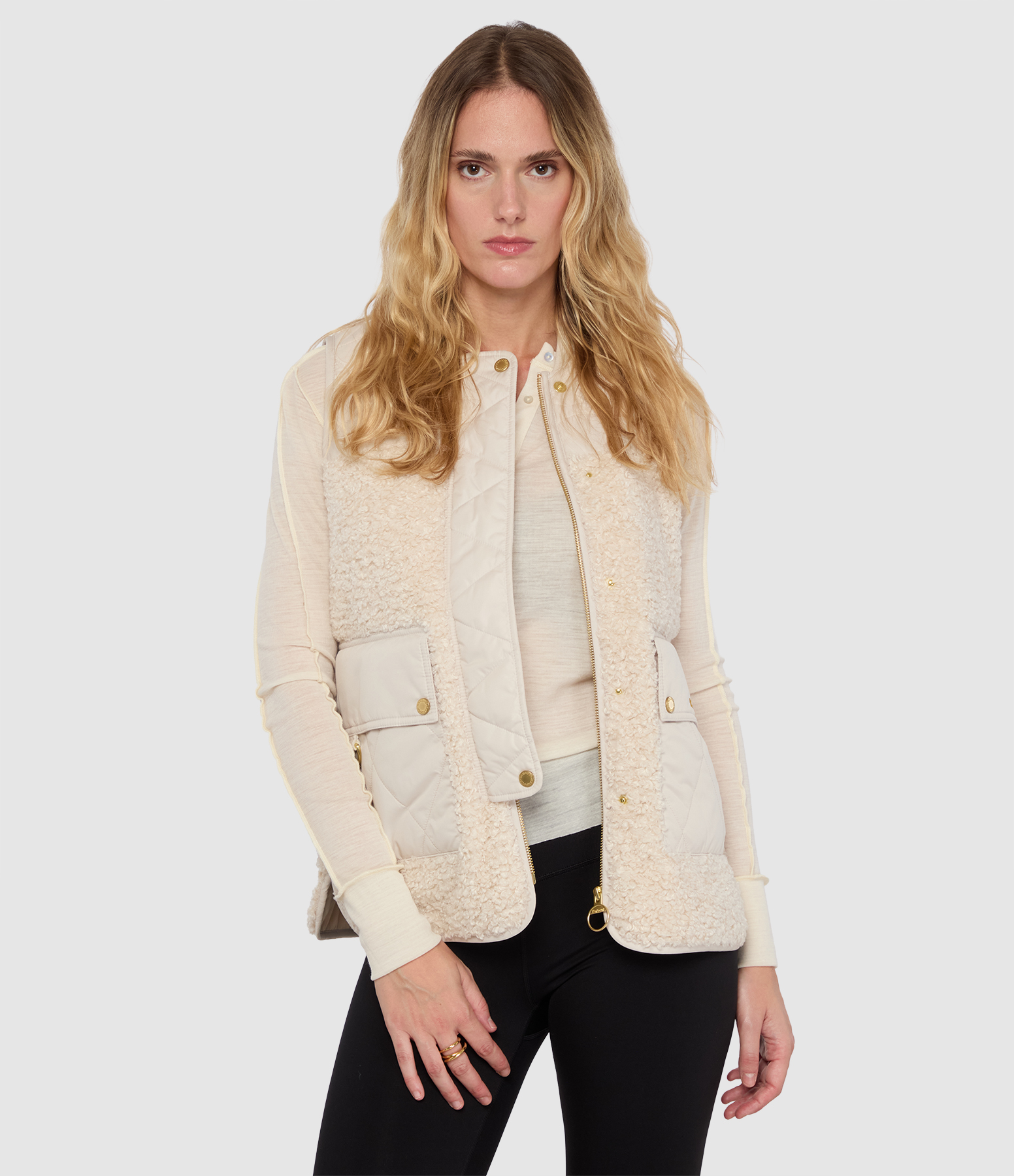 Ampleforth Jasmine Sleeveless Fleece Jacket