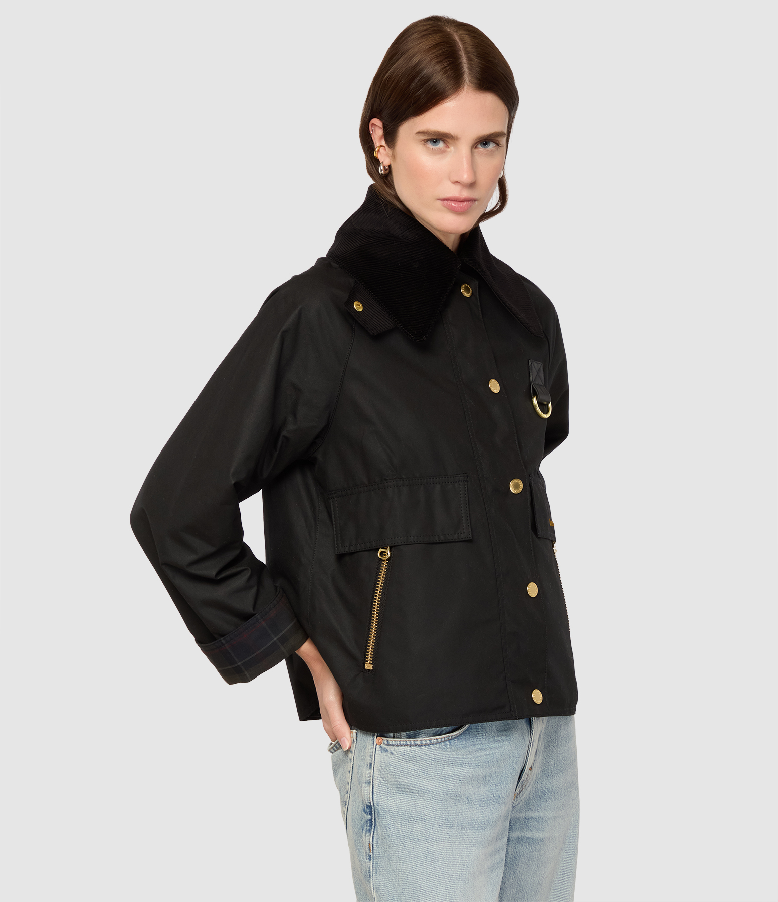 Catton Wax Black Shadow Jacket