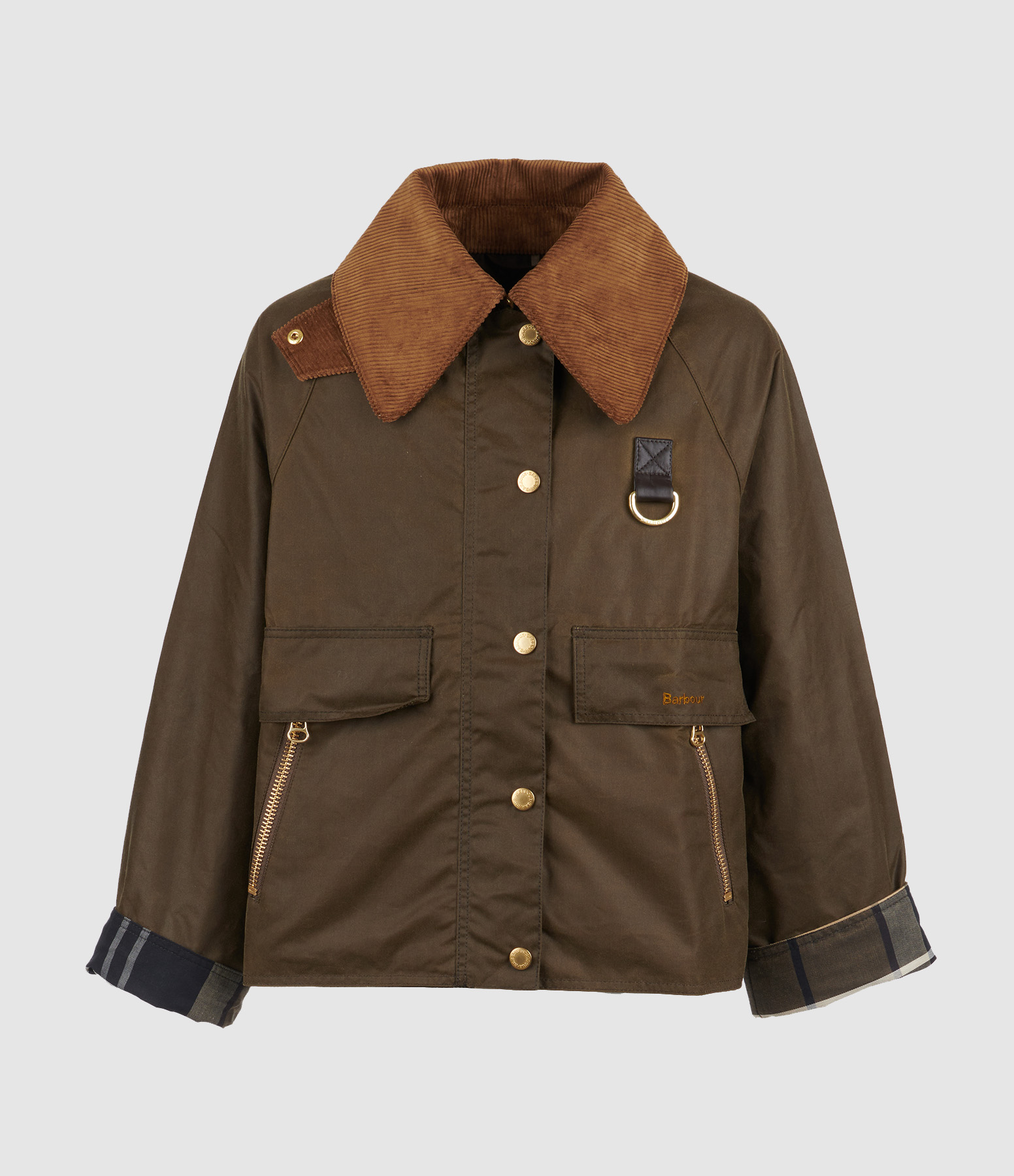 Catton Wax Beech Birchwood Tartan Jacket