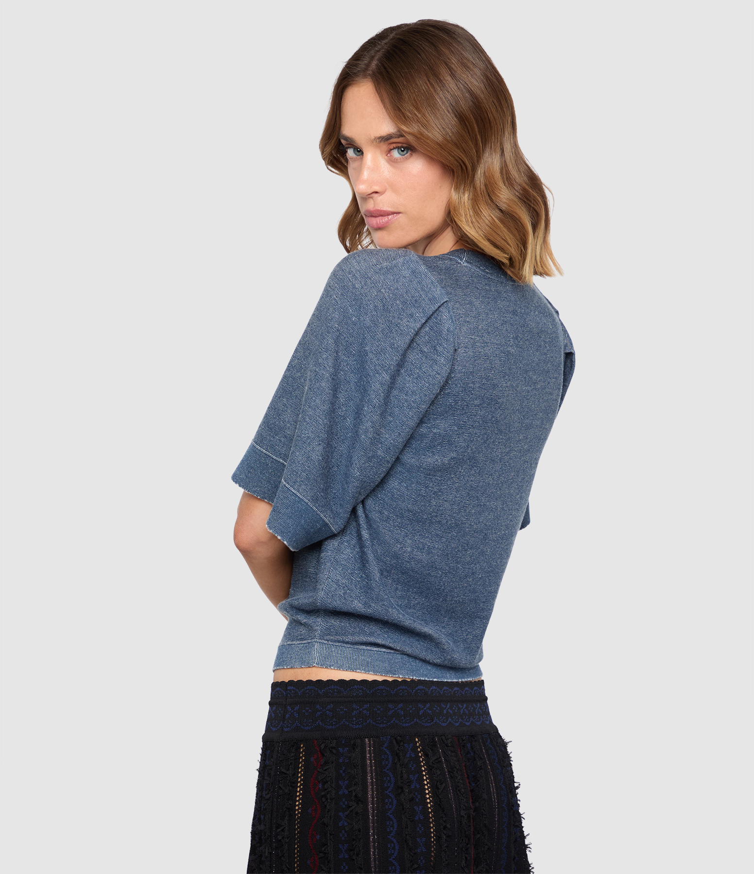 Top Tournesol3 Blueberry Denim