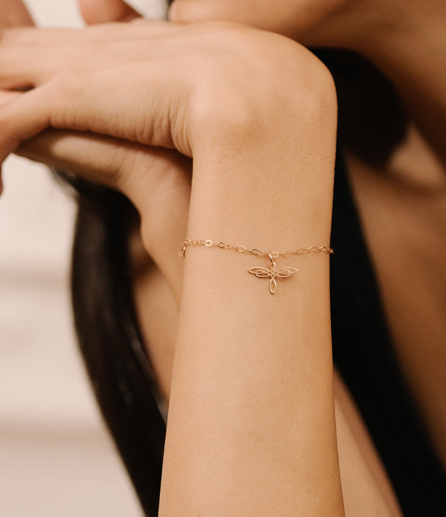 Rose Gold Fusion Chain Bracelet