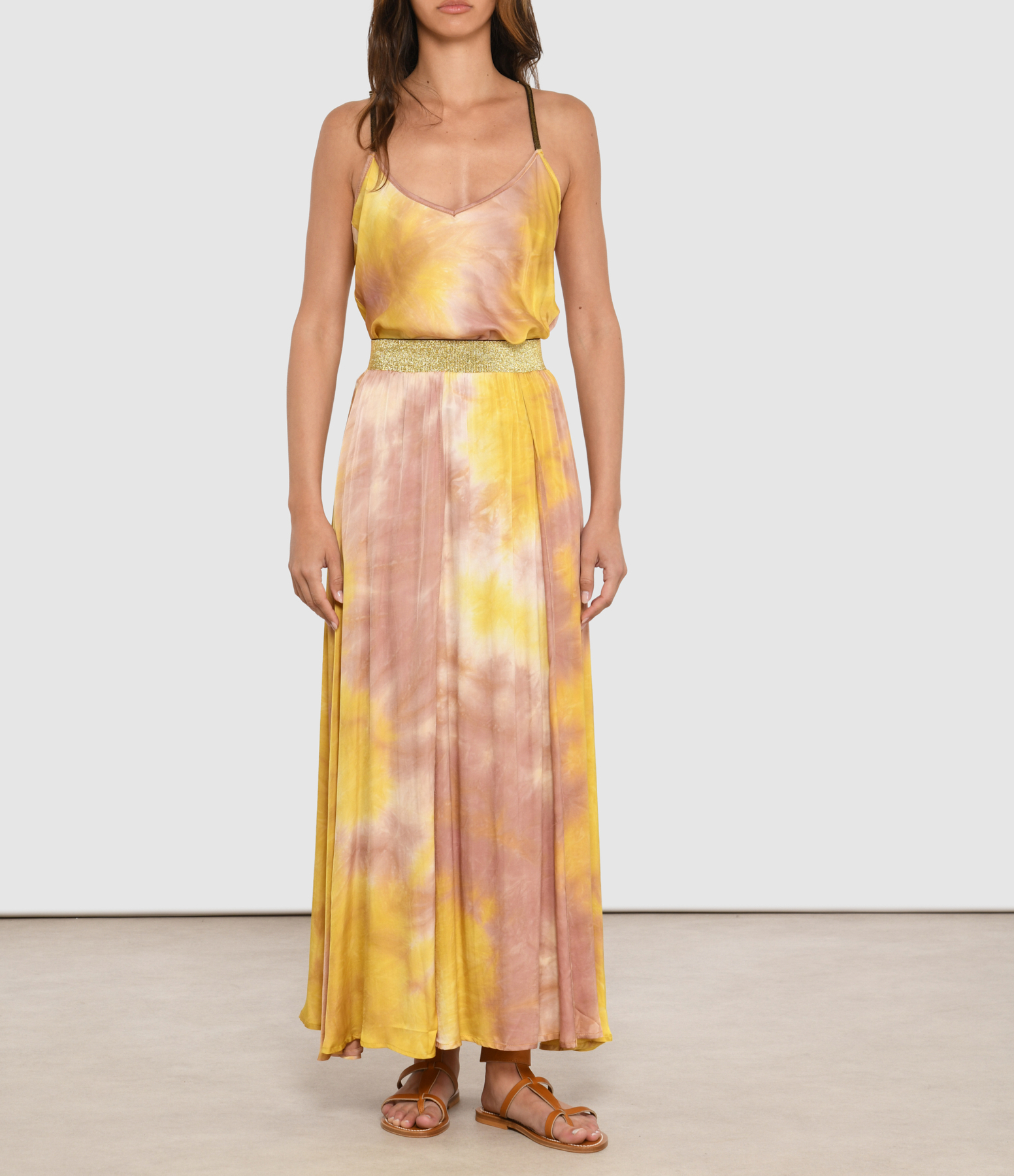 Tosca Long Skirt with Desierto Print