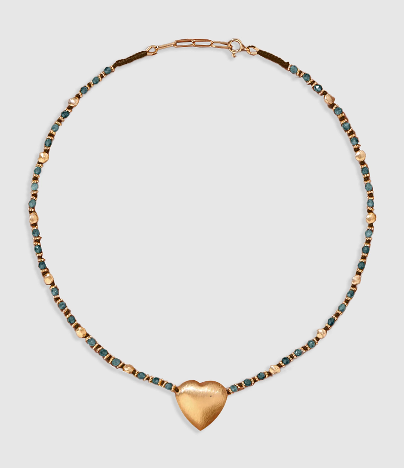 Bigdil Santa Maria Aquamarine Long Necklace