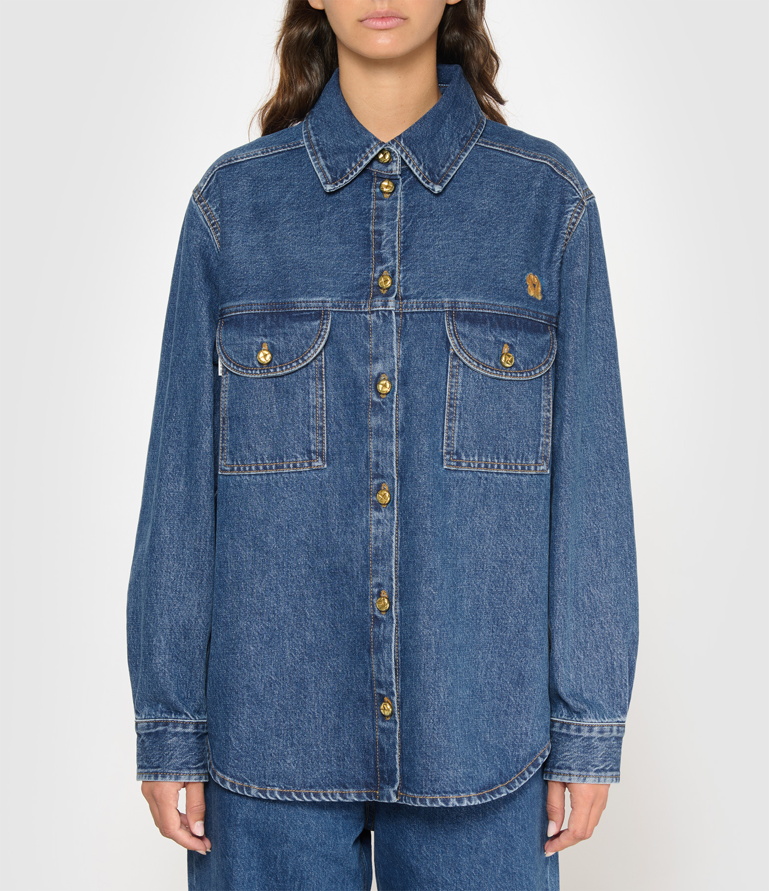 Nariida Berber Sapphire Shirt