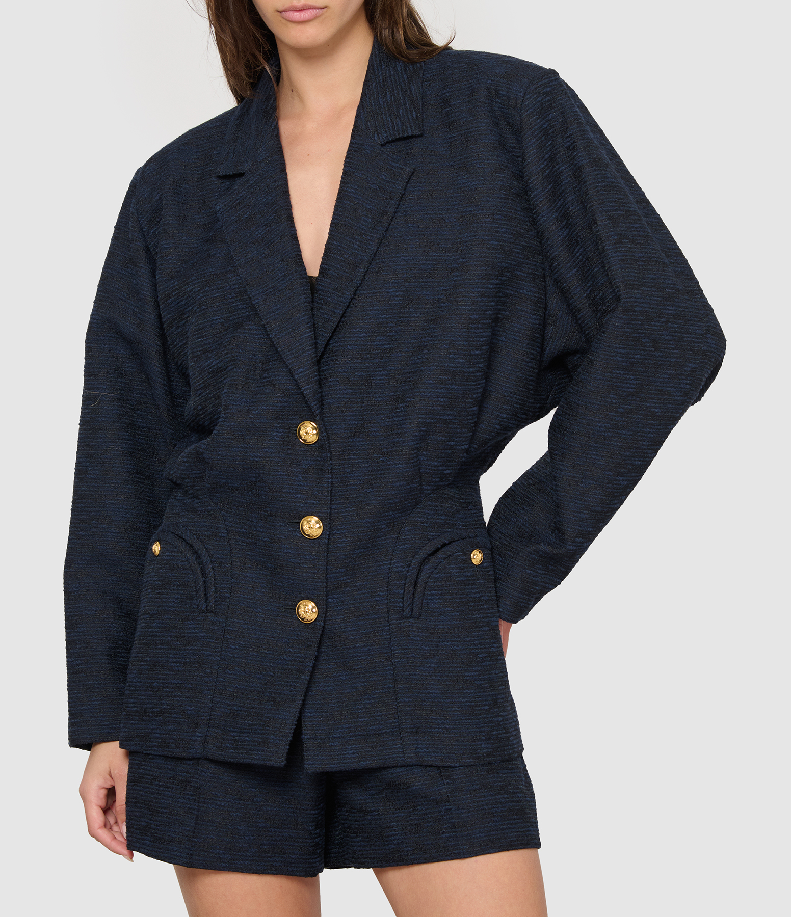 Honeybelle Esense Navy Blazer