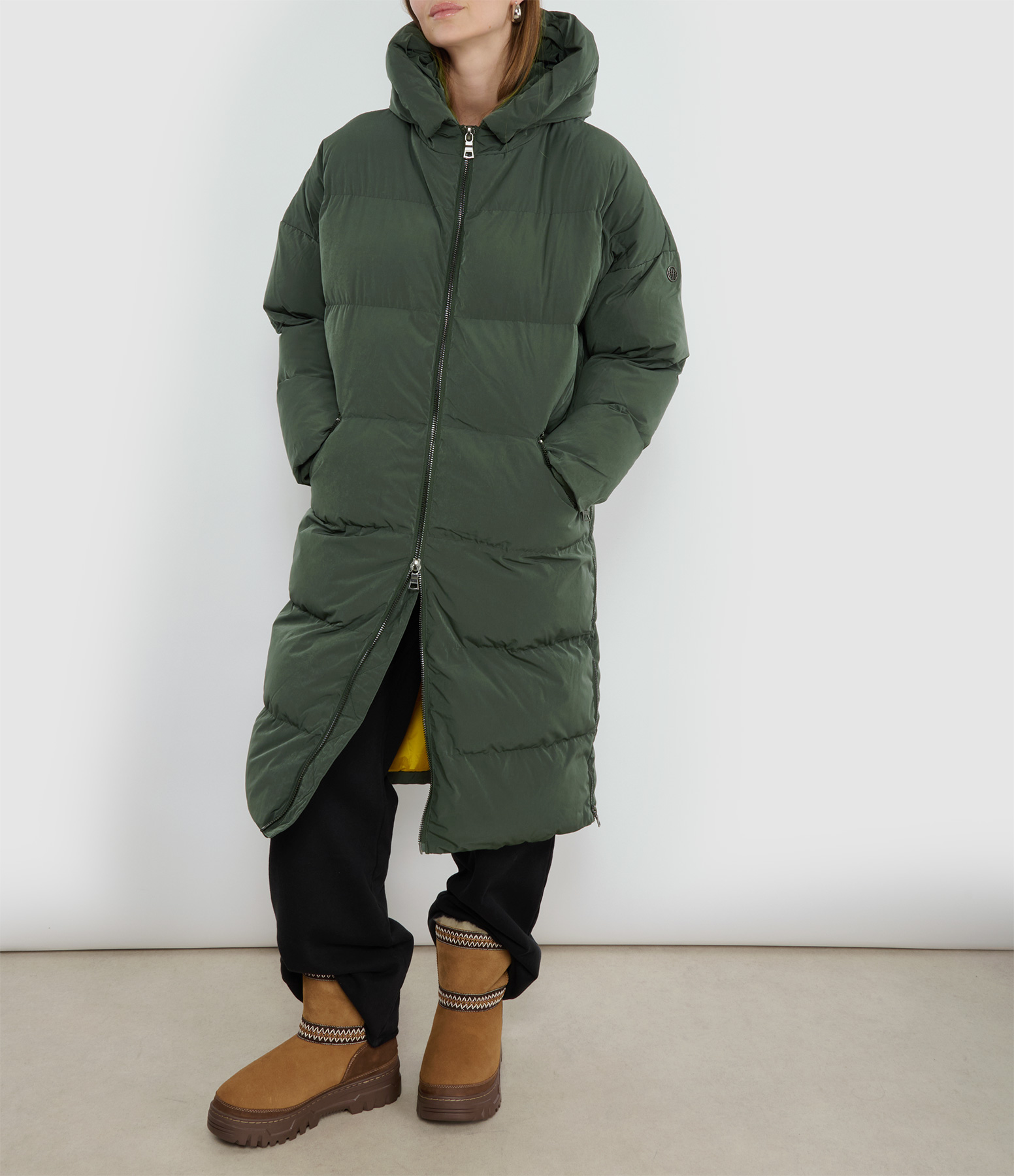 Gabriella Dark Khaki Coat