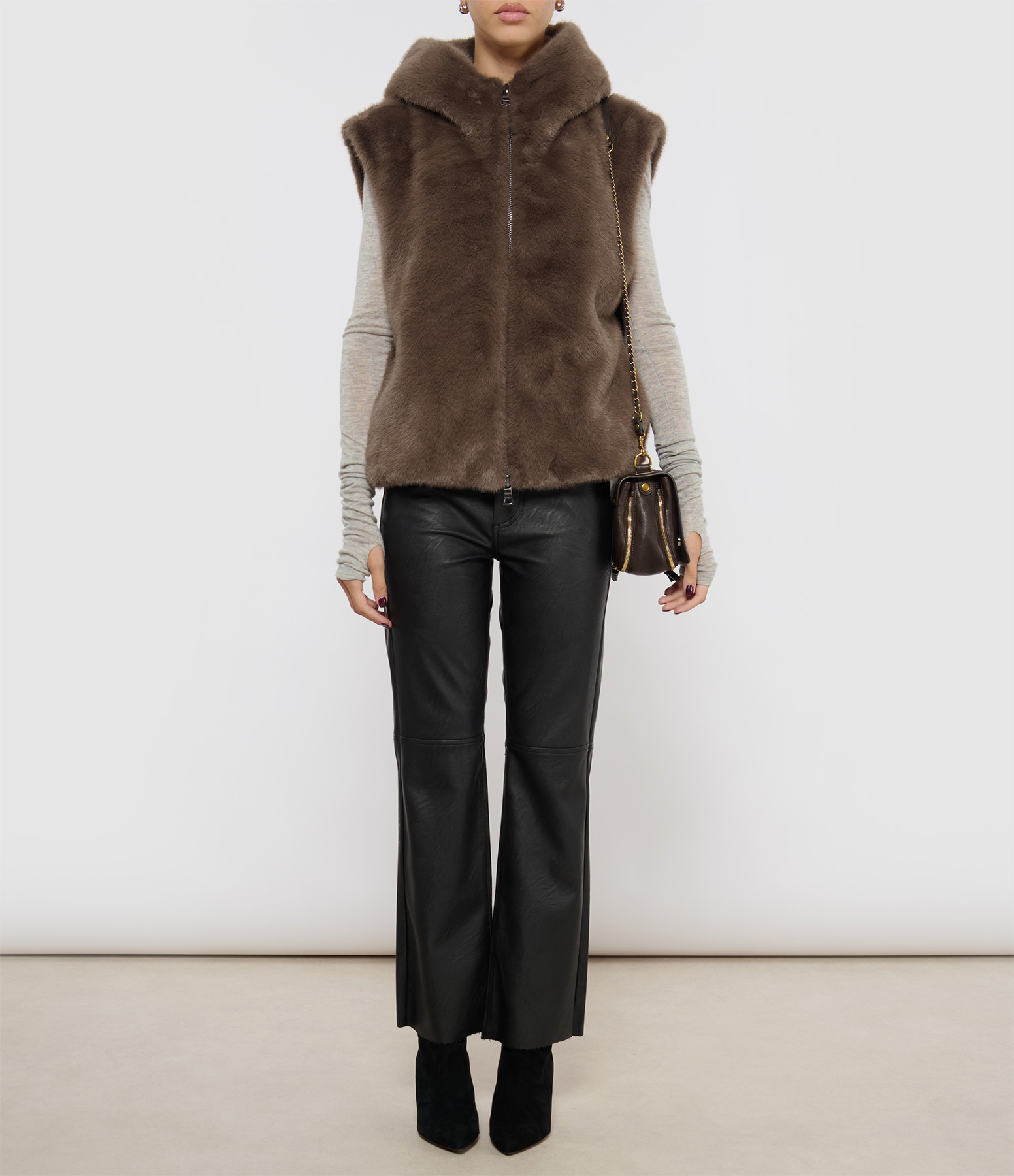 Veste Ashley Dark Braun