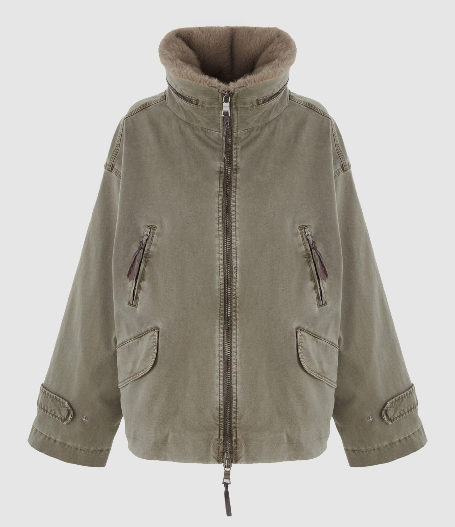 Tyra Jacket in Dark Taupe Dtm