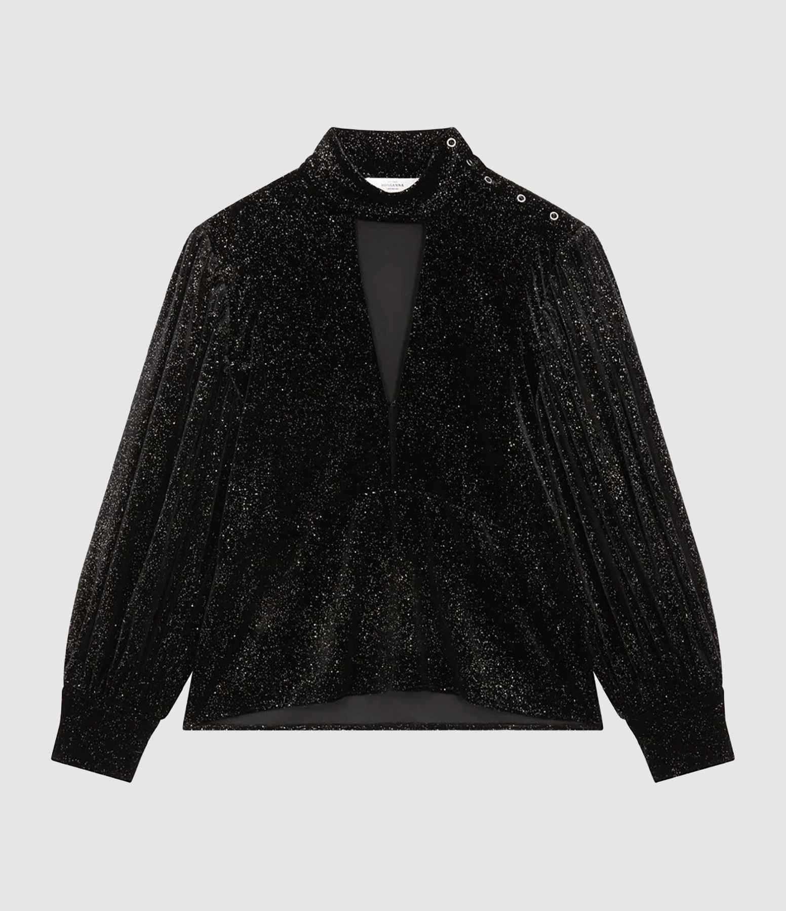 Bianca Black Blouse